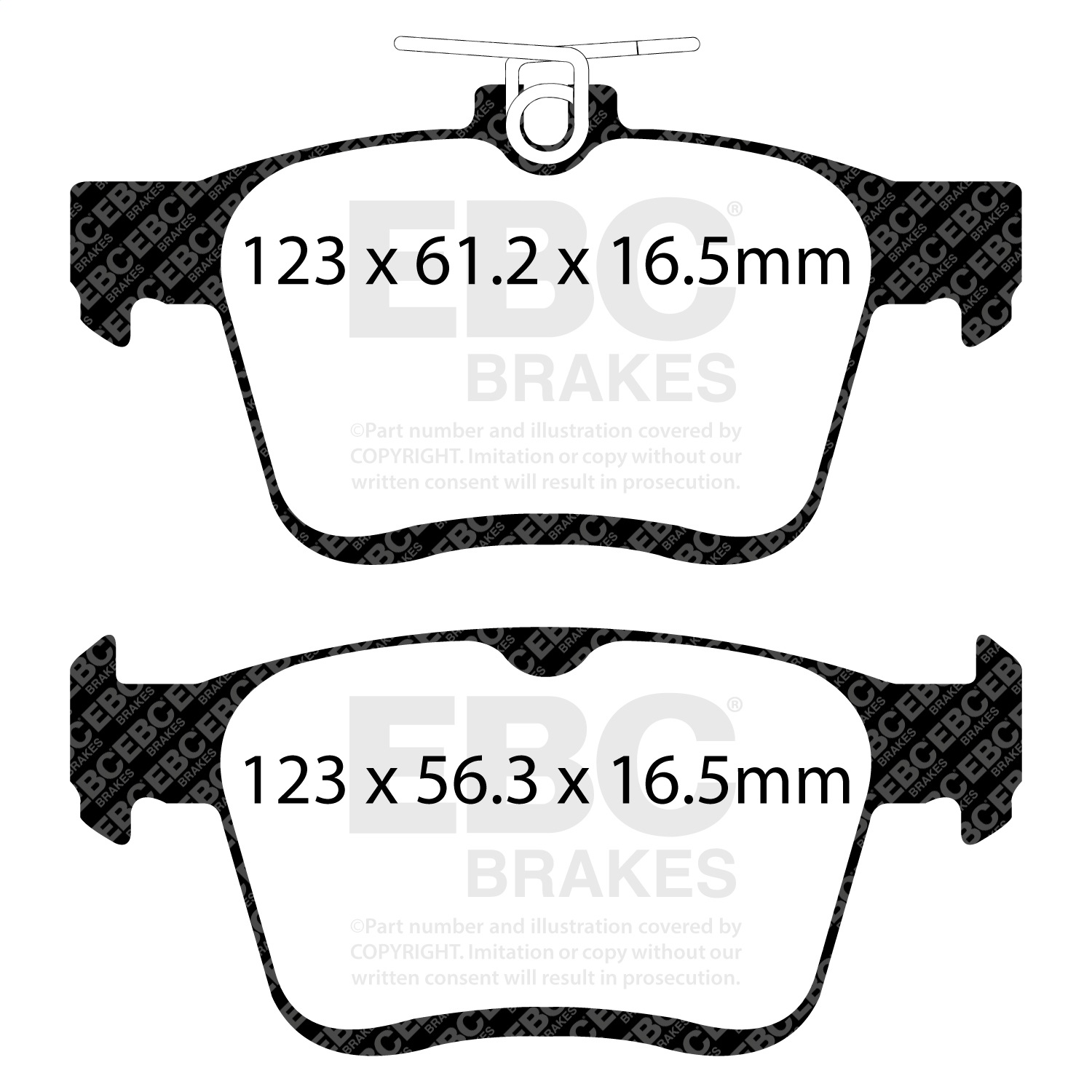 EBC Brakes S2KR2598 S2 Kits Greenstuff 6000 and USR Rotors