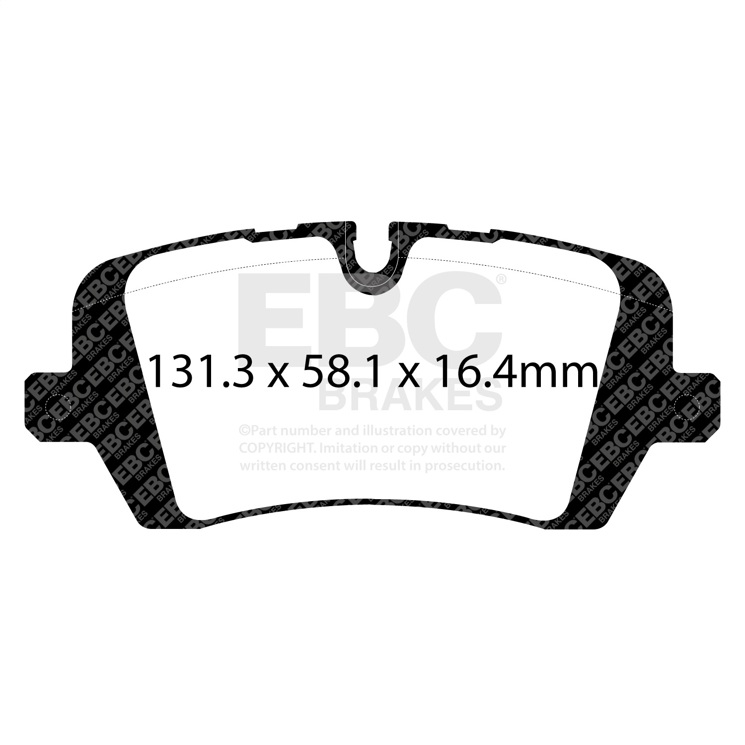 EBC DP62161 Greenstuff 6K Pads - Rear