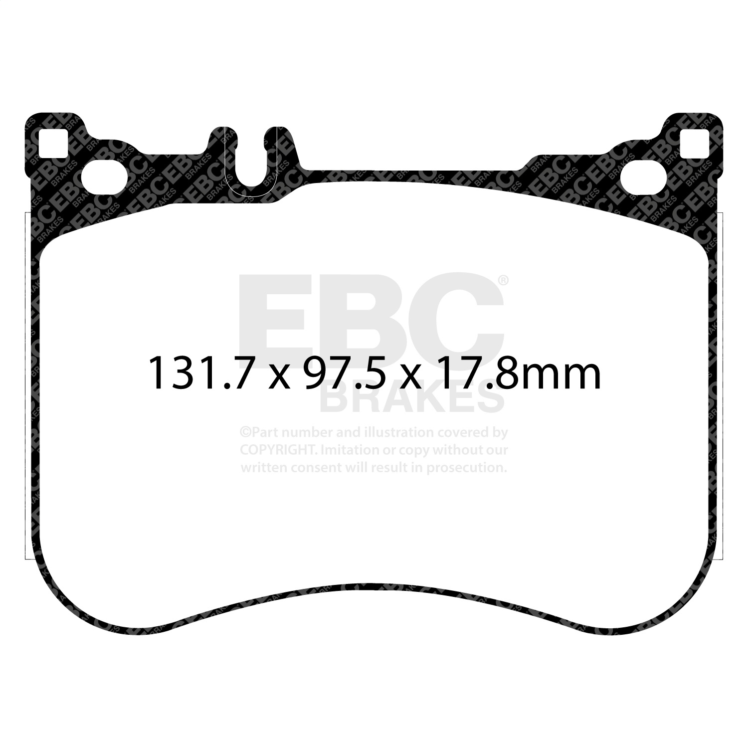 EBC DP32178C Redstuff Pads - Front