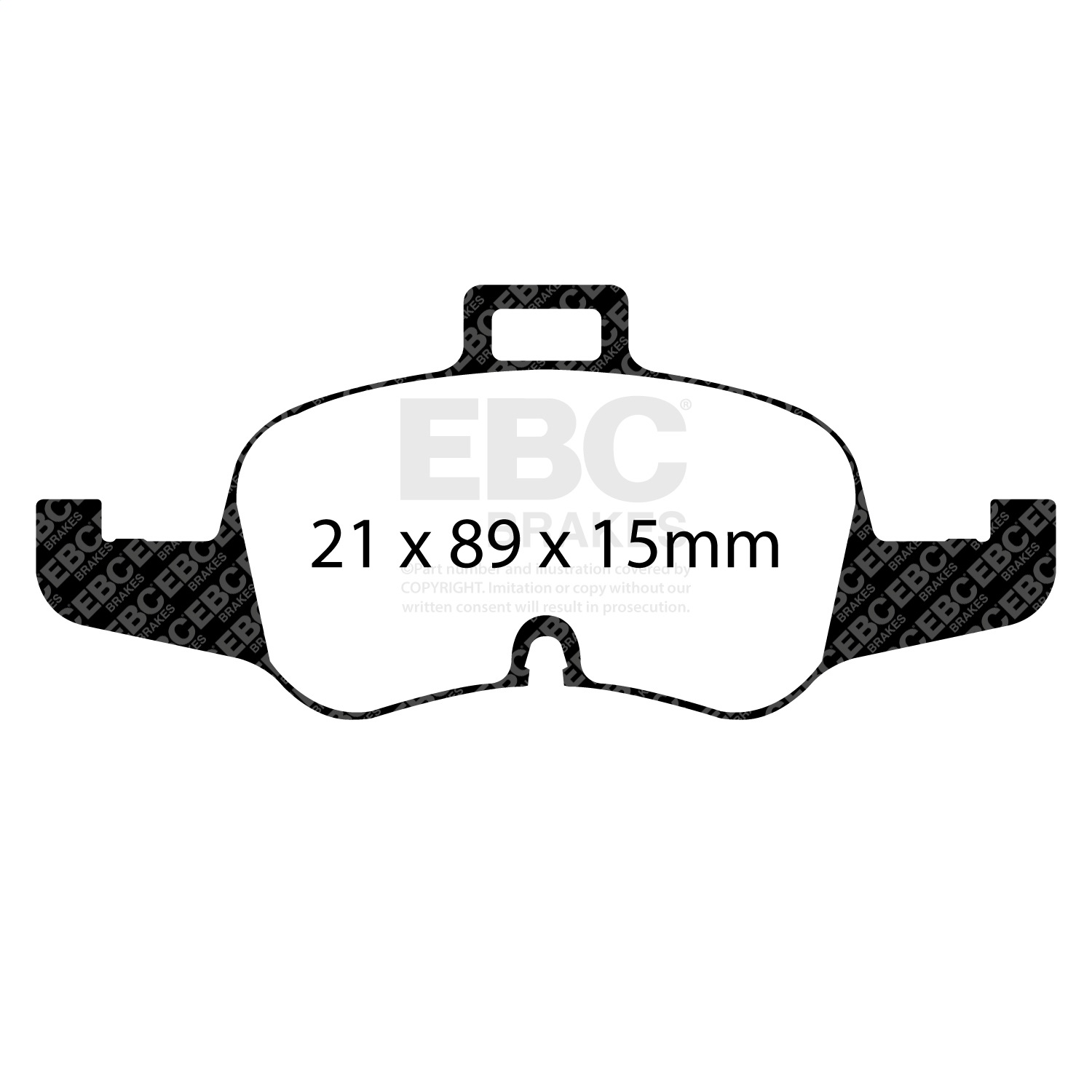 EBC DP32256C Redstuff Pads - Front