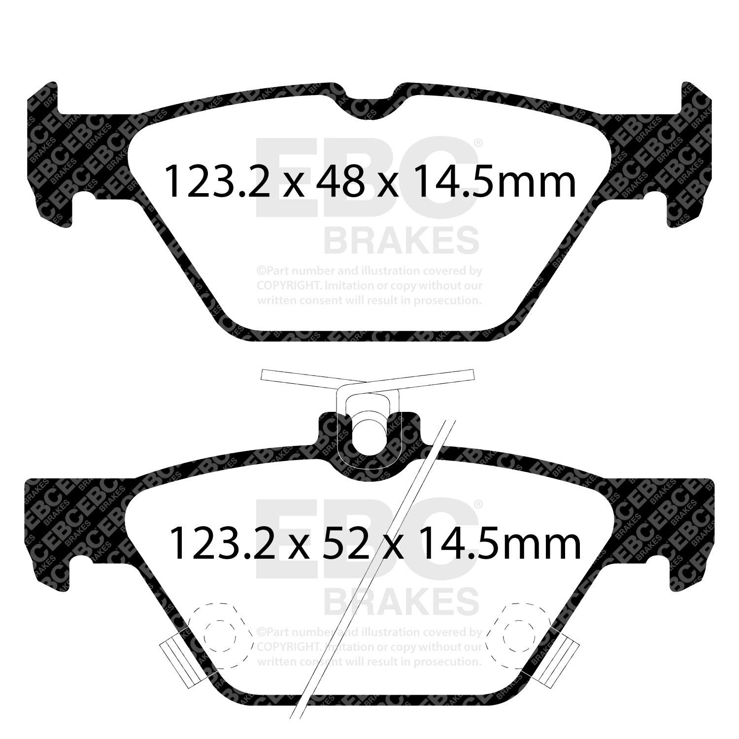 EBC Brakes S11KR1419 S11 Kits Greenstuff 2000 and RK Rotors