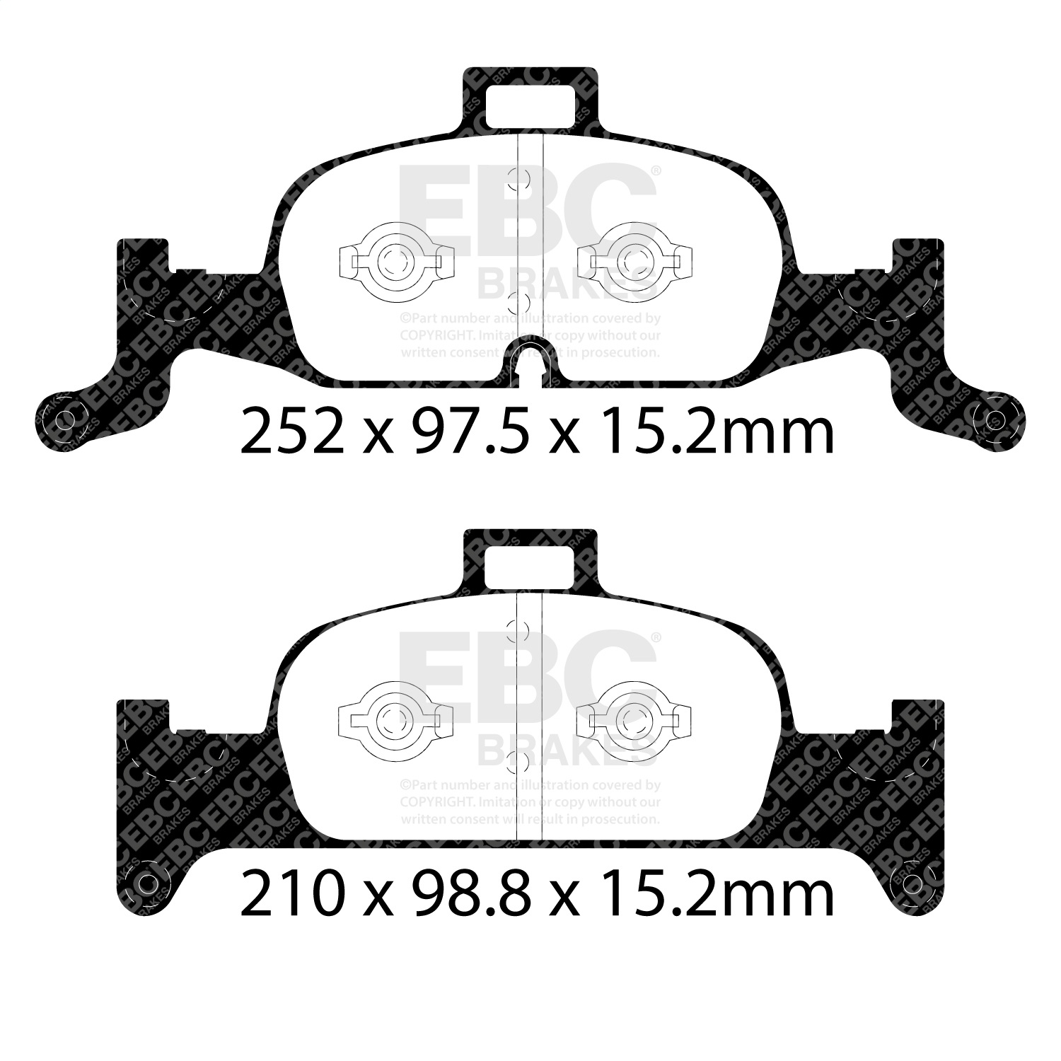 EBC DP32290C Redstuff Pads