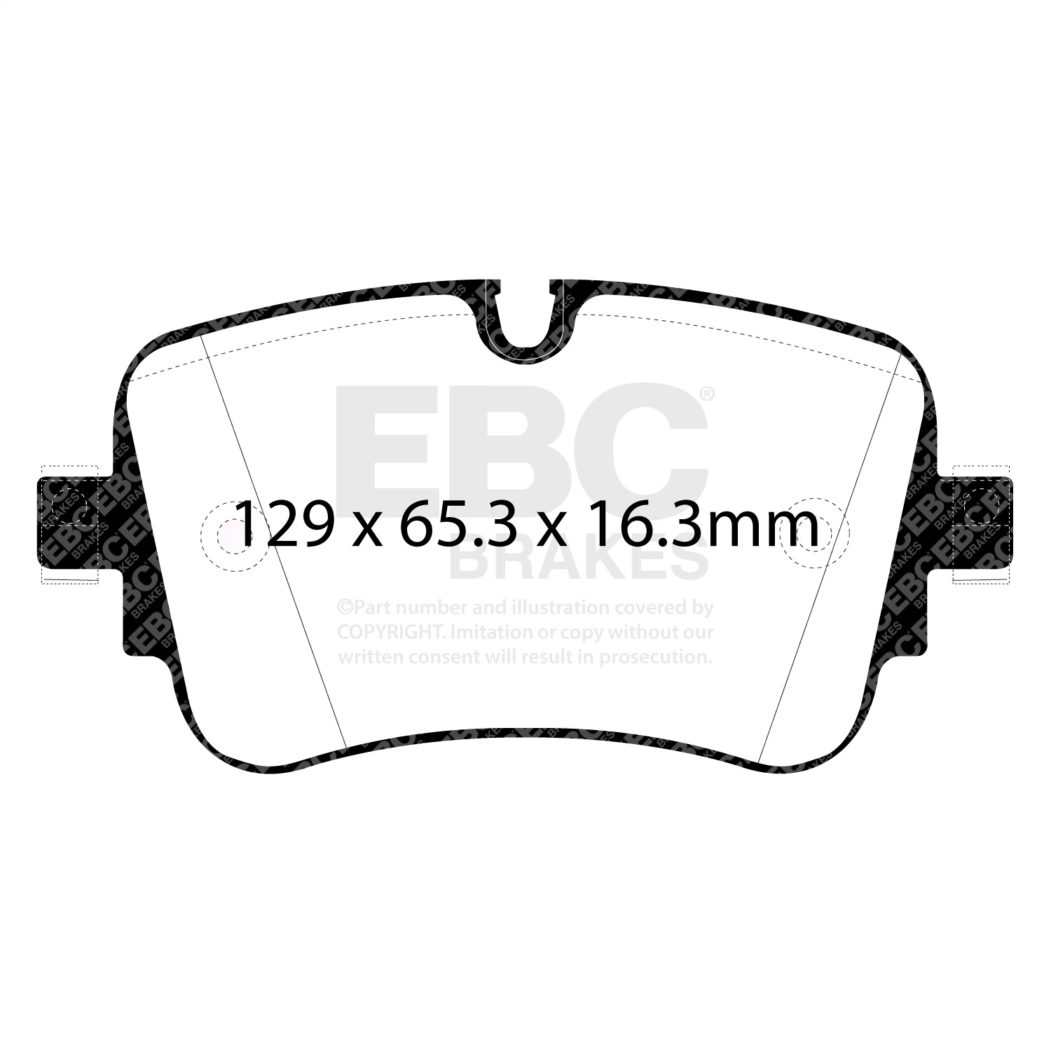 EBC Brakes DP42299R Yellowstuff Street And Track Brake Pads