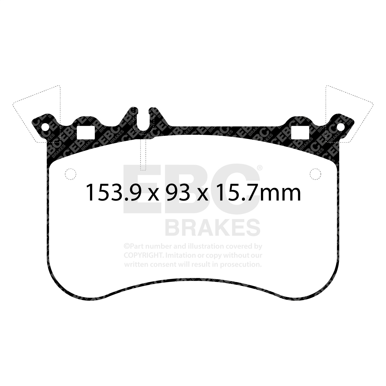EBC DP32311C Redstuff Pads - Front