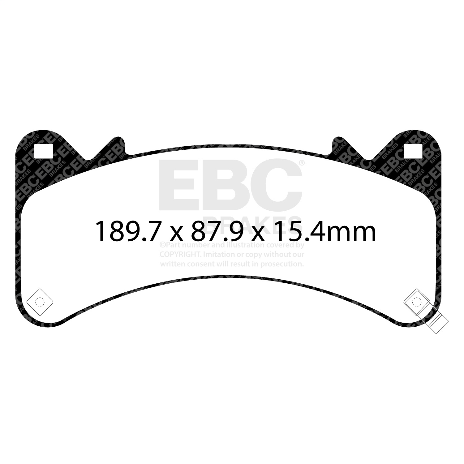 EBC Brakes - DP43067R - Disc Brake Pad