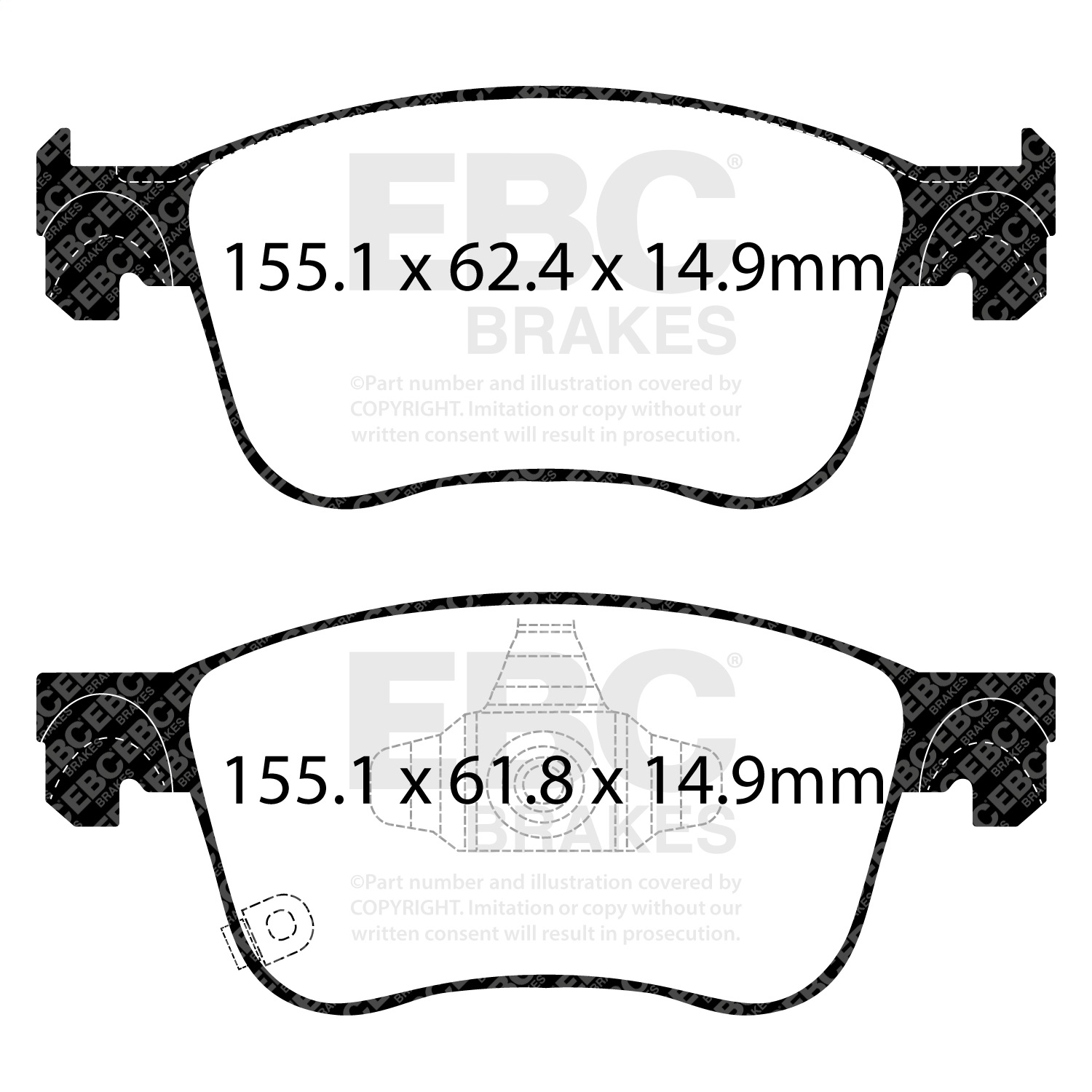 EBC Brakes - DP23109 - Disc Brake Pad