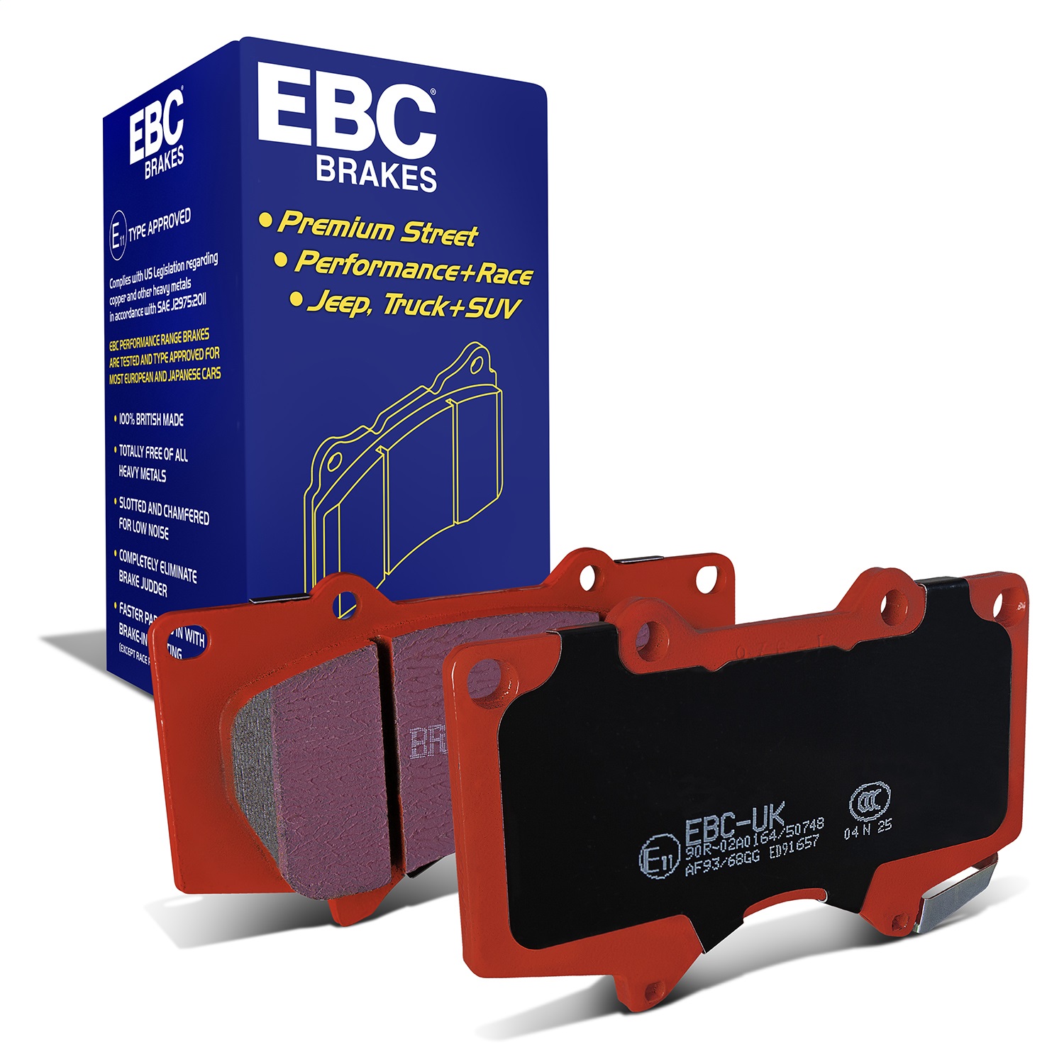 EBC Brakes ED91657 Truck/SUV Extra Duty Brake Pads