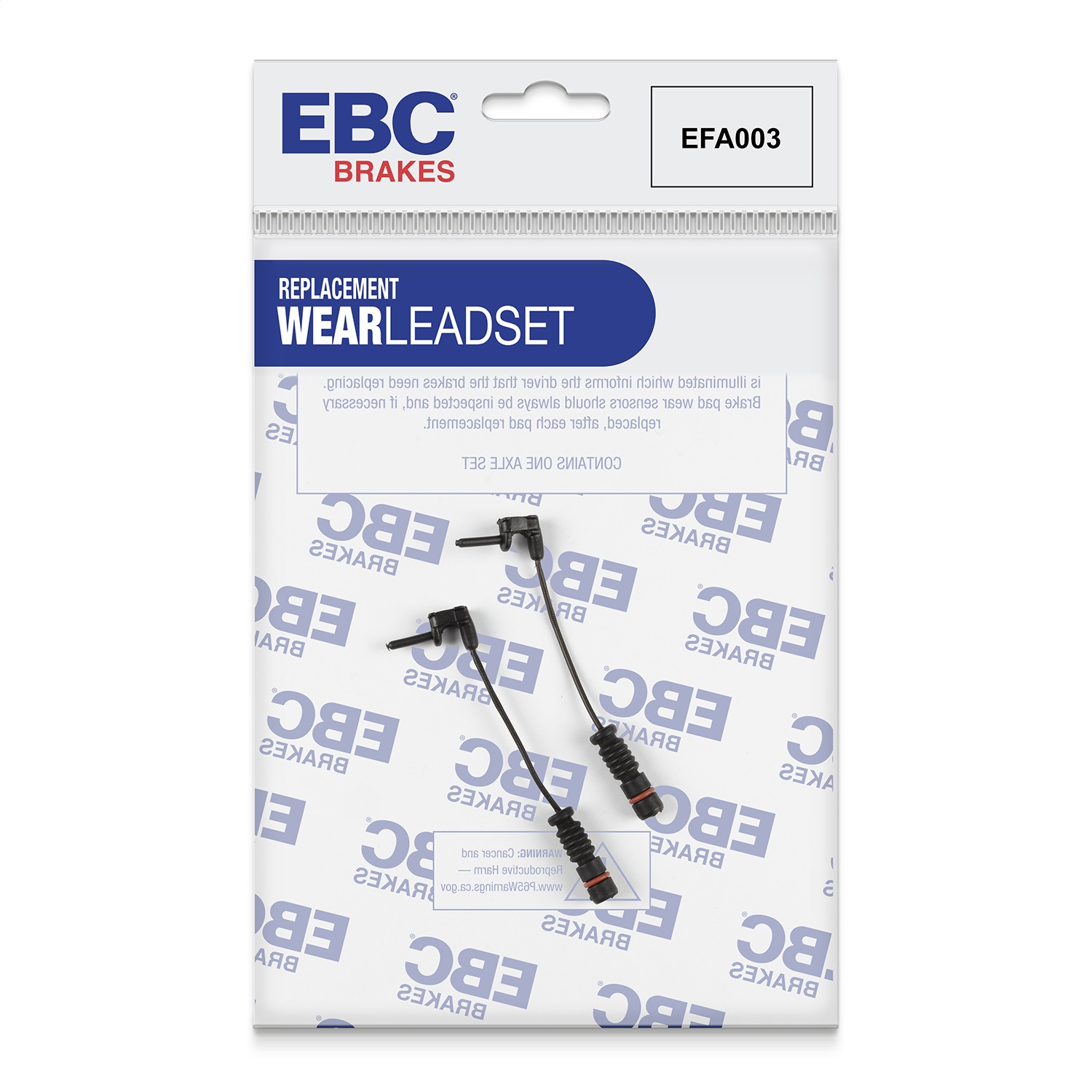 EBC Brakes - EFA003 - Disc Brake Pad Wear Sensor