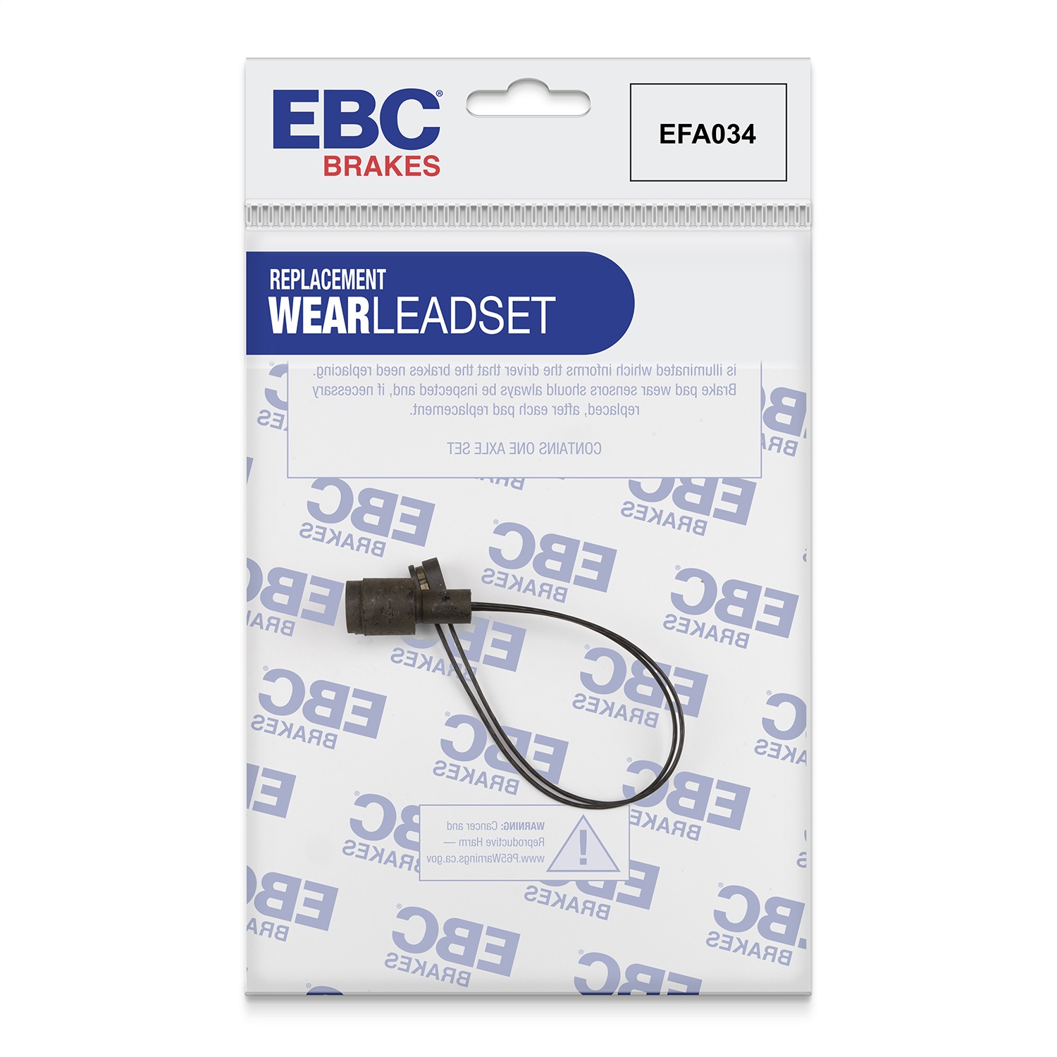 EBC Brakes - EFA034 - Disc Brake Pad Wear Sensor