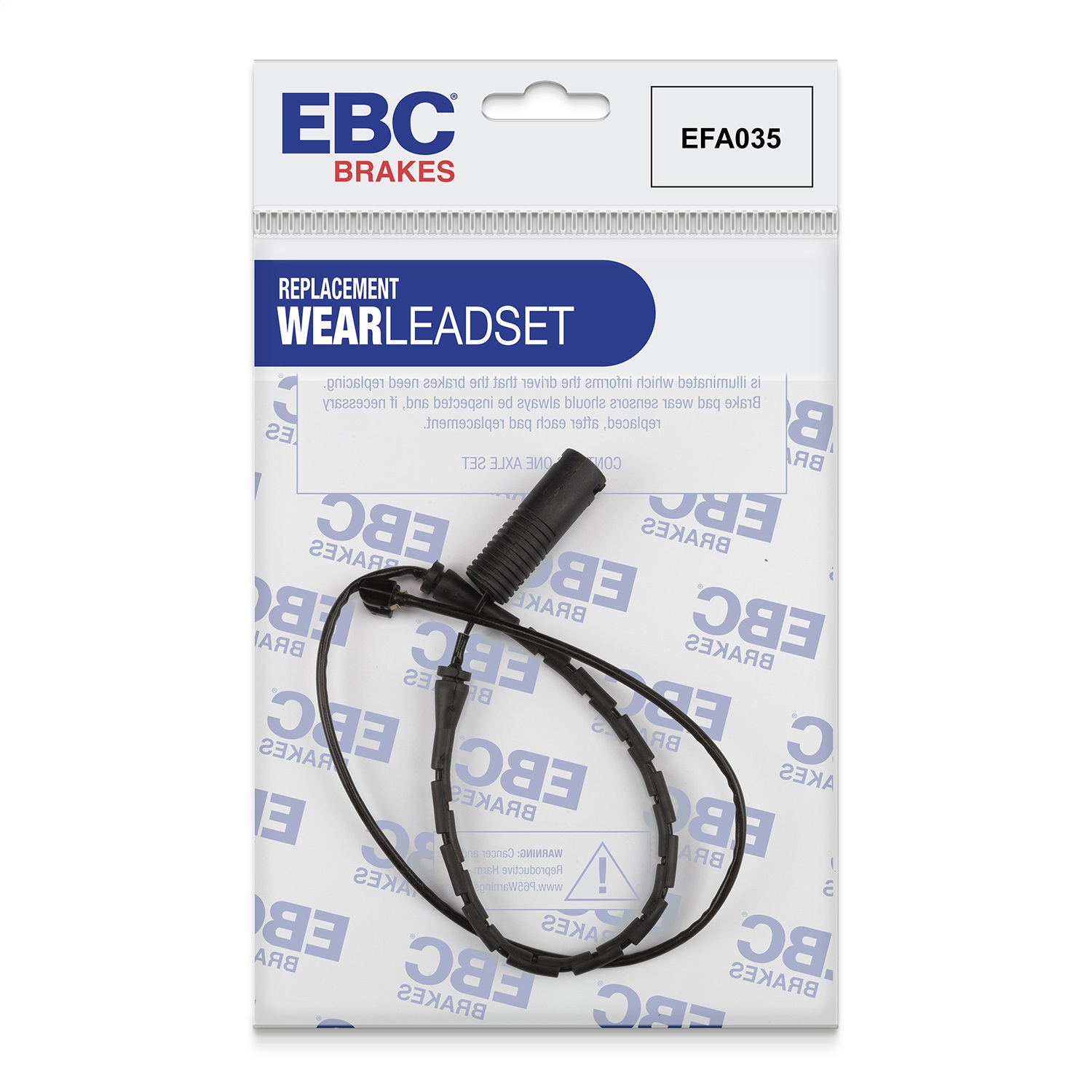 EBC Brakes - EFA035 - Disc Brake Pad Wear Sensor