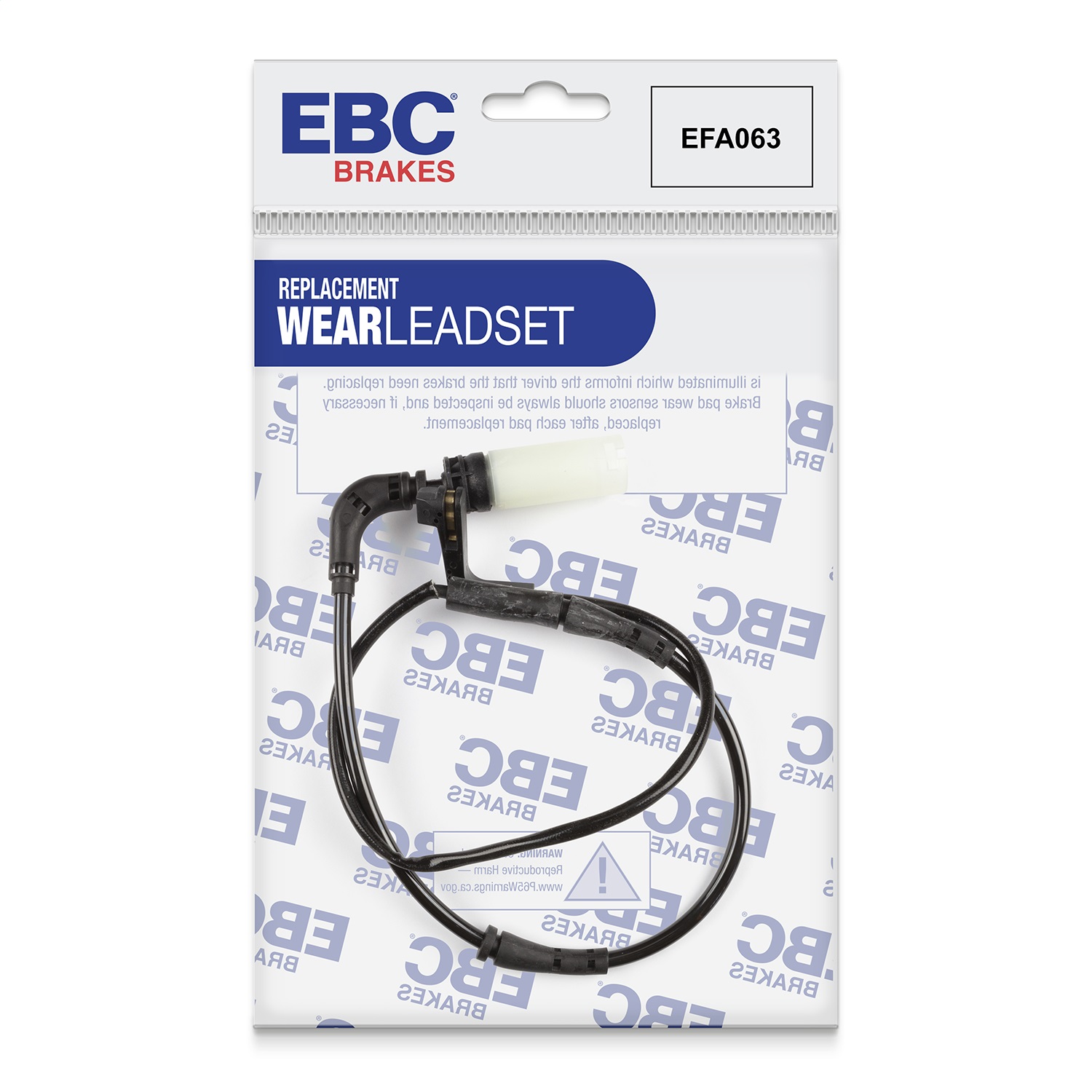 EBC Brakes - EFA063 - Disc Brake Pad Wear Sensor