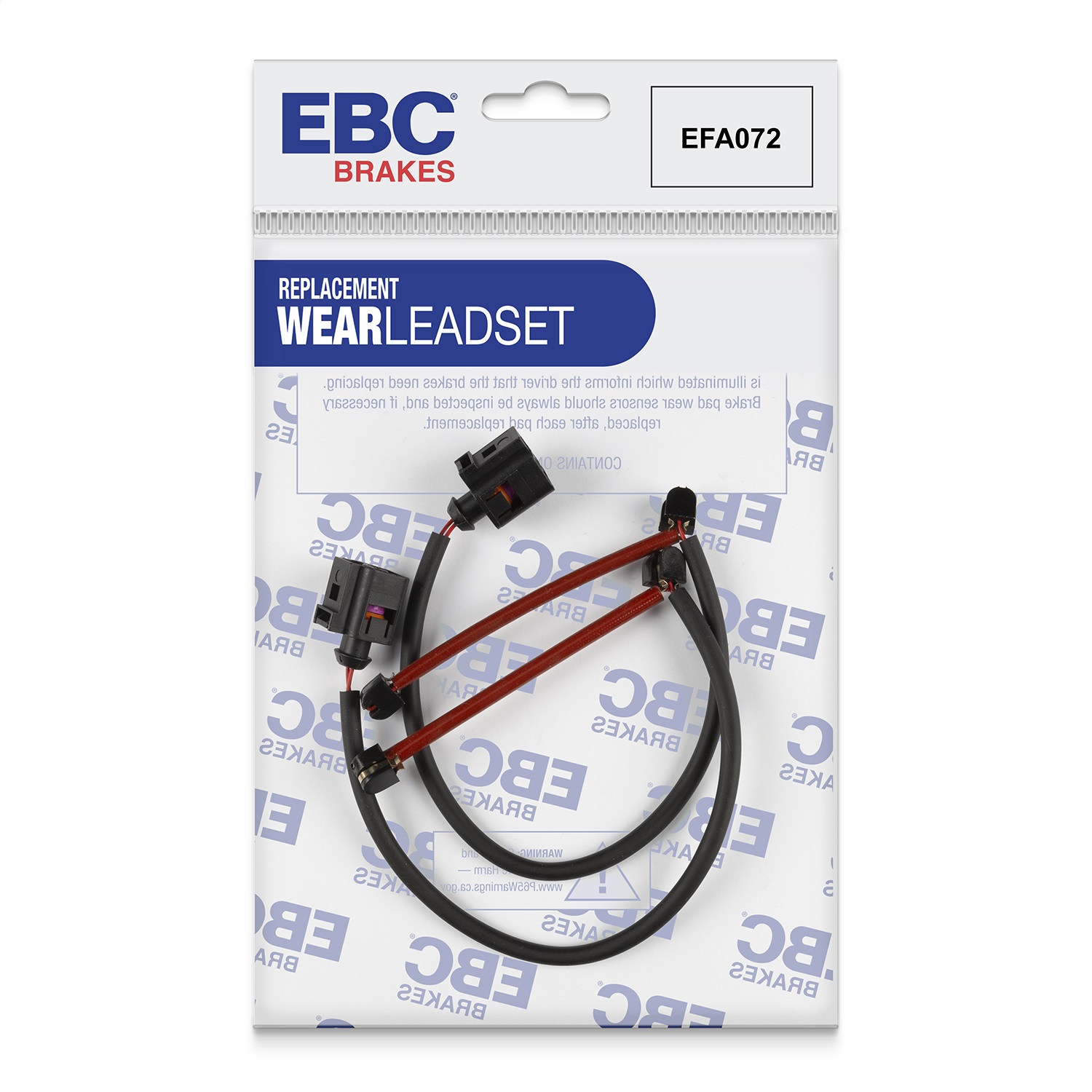 EBC Brakes - EFA072 - Disc Brake Pad Wear Sensor