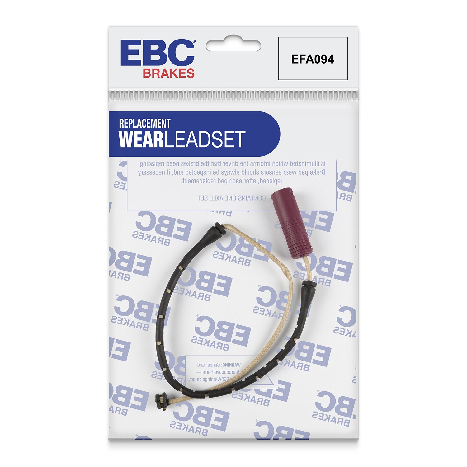 EBC Brakes - EFA094 - Disc Brake Pad Wear Sensor
