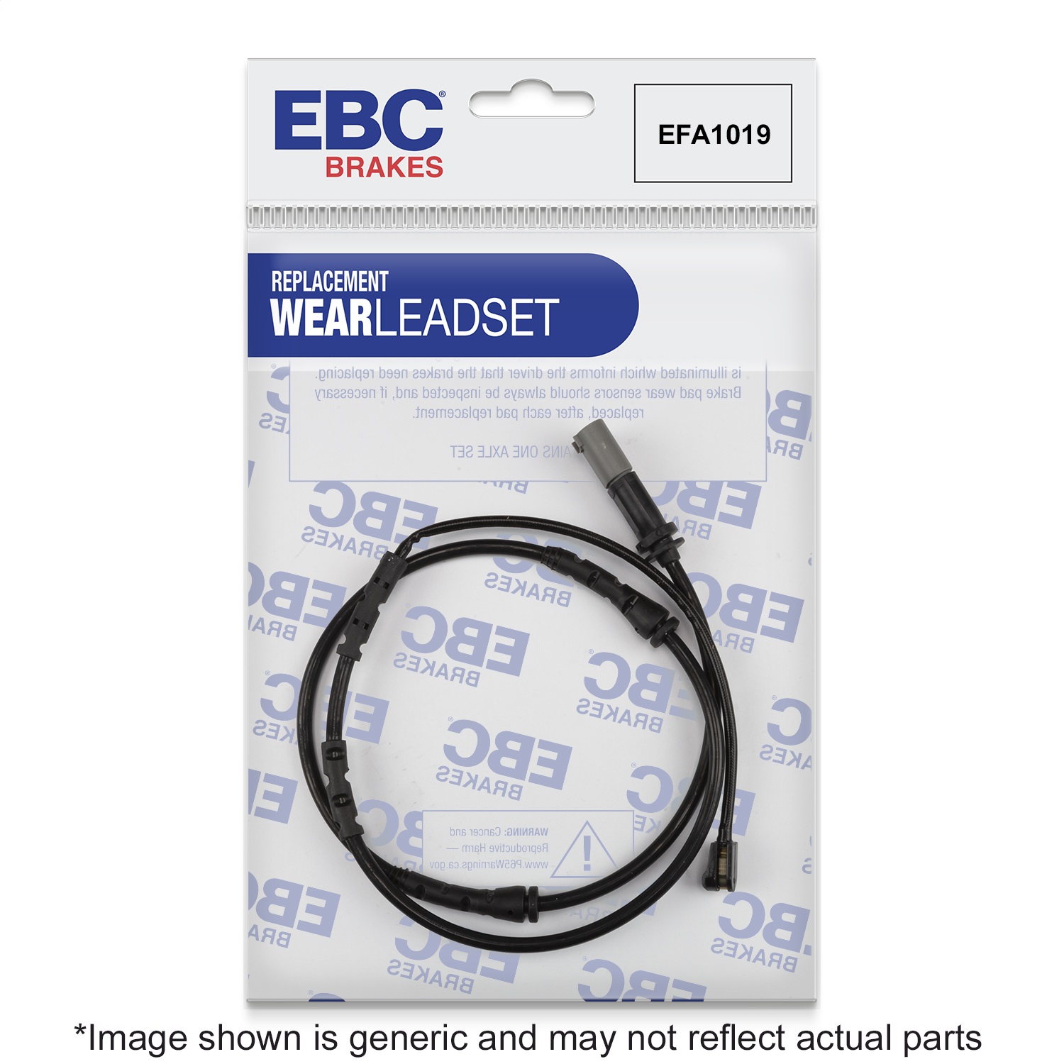 EBC Brakes - EFA1019 - Disc Brake Pad Wear Sensor