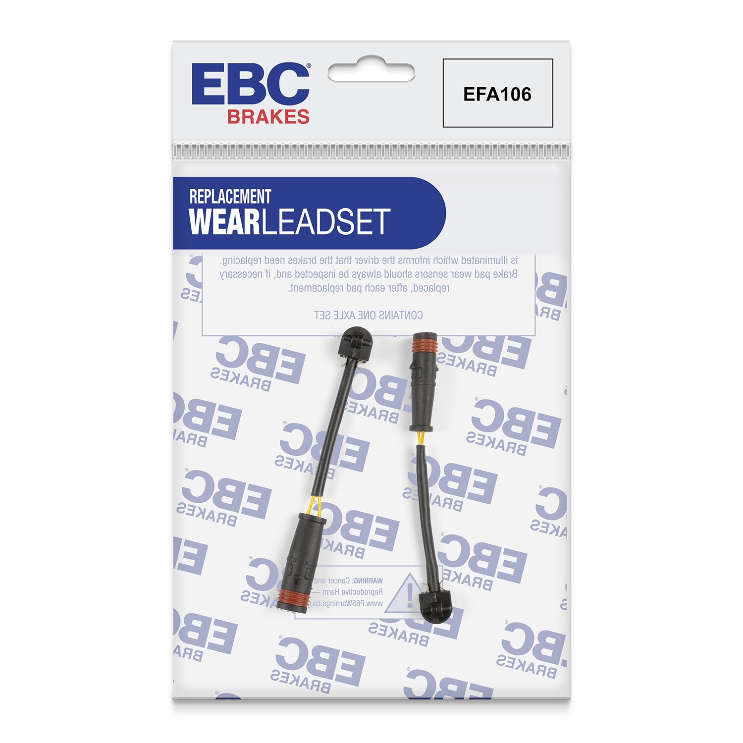 EBC Brakes - EFA106 - Disc Brake Pad Wear Sensor