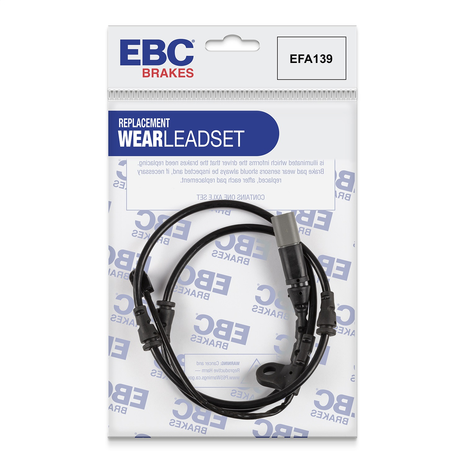 EBC Brakes - EFA139 - Disc Brake Pad Wear Sensor