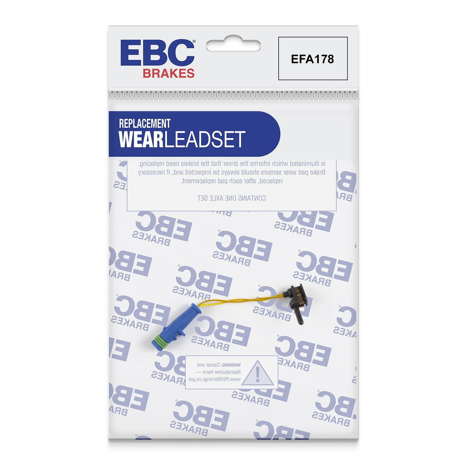 EBC Brakes - EFA178 - Disc Brake Pad Wear Sensor