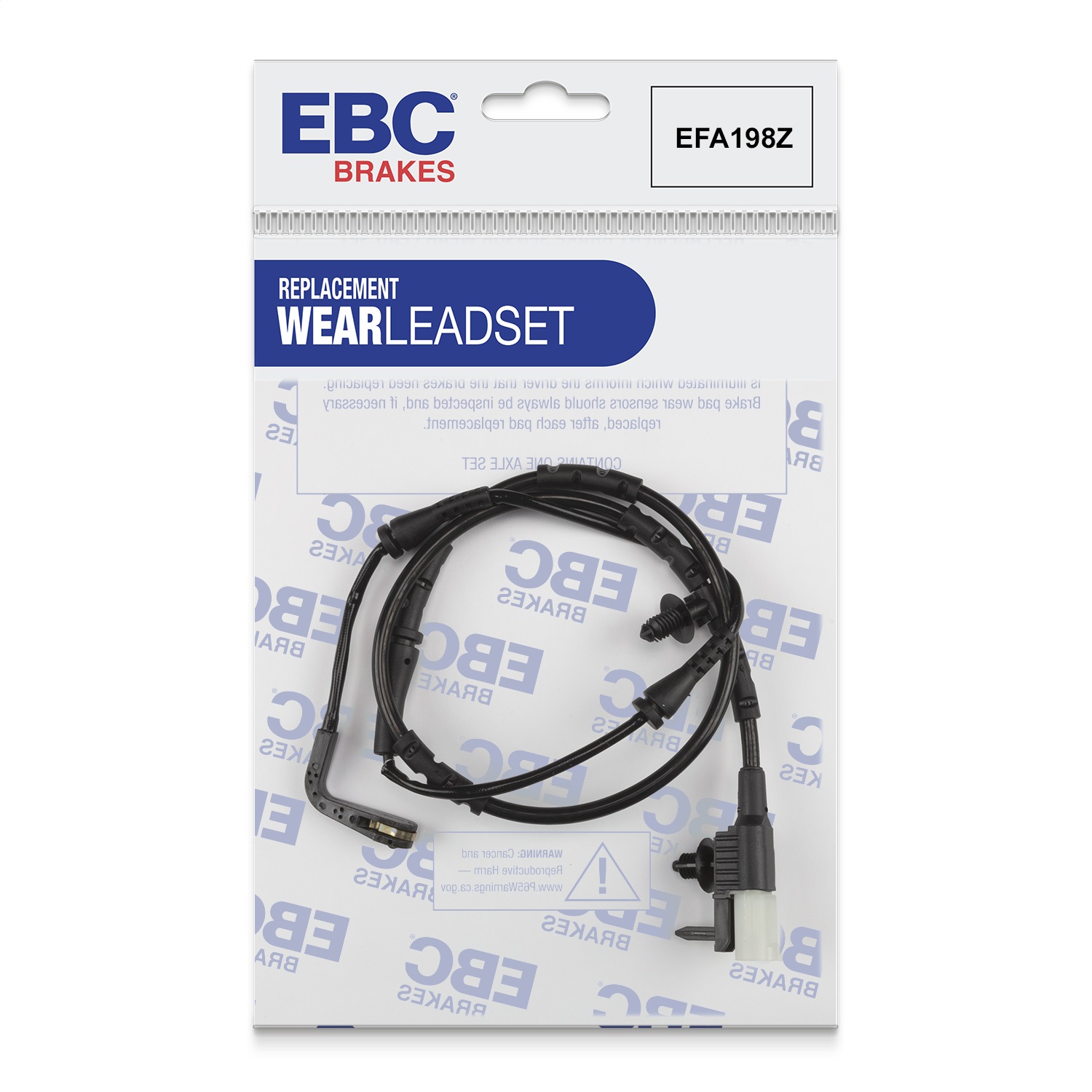 EBC Brakes - EFA198 - Disc Brake Pad Wear Sensor