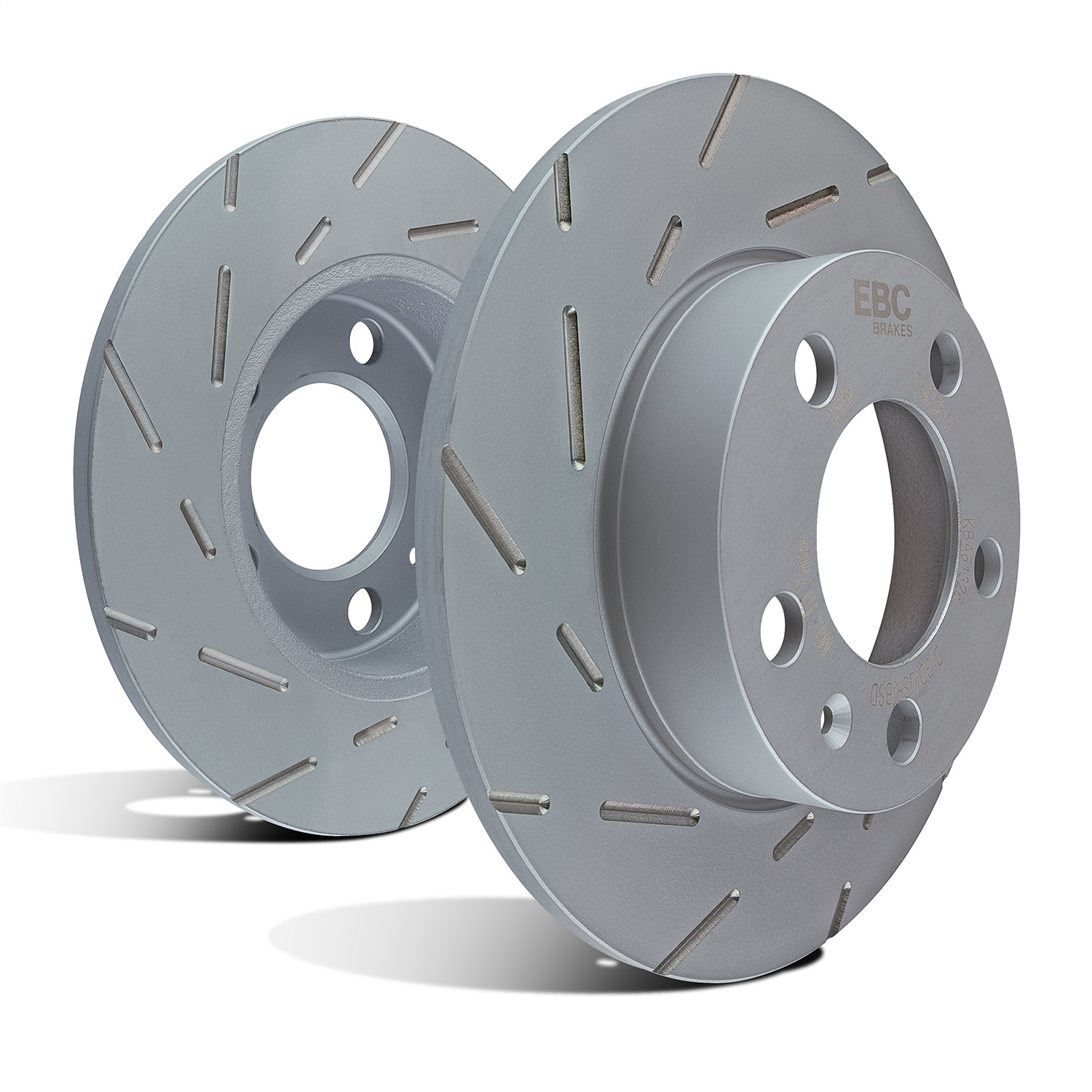 EBC Brakes USR7424 USR Series Sport Slotted Rotor Set Fits 03-06 Sentra