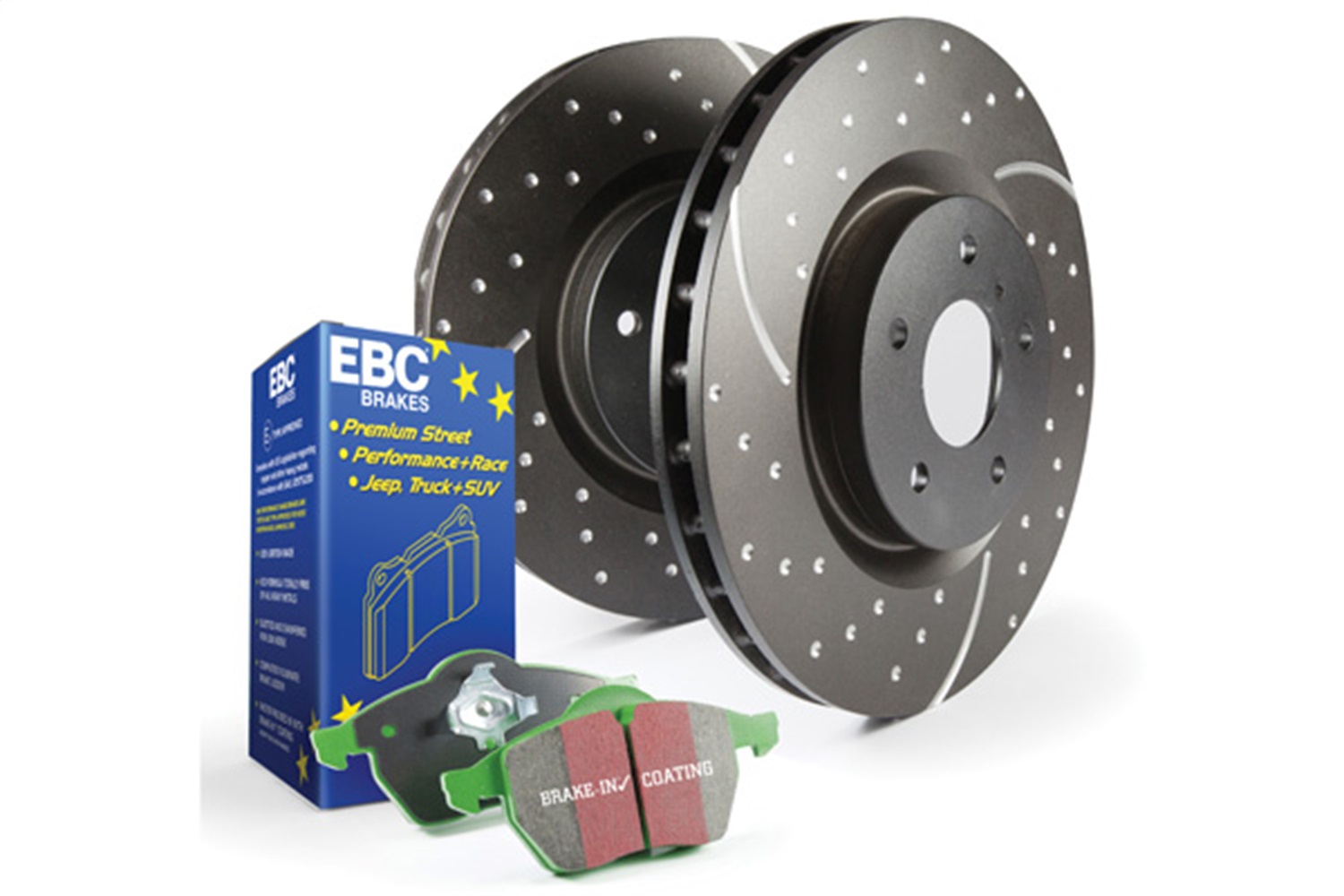 EBC S3KR1132 - Stage 3 Truck and SUV Rear Brake Kit