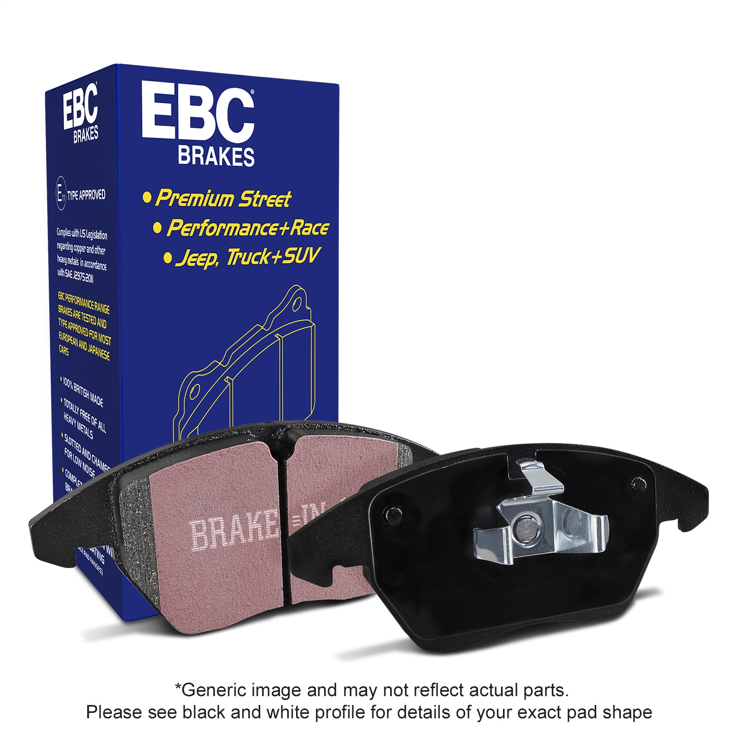 EBC S20K1758 - Stage 20 Front and Rear Brake Kit