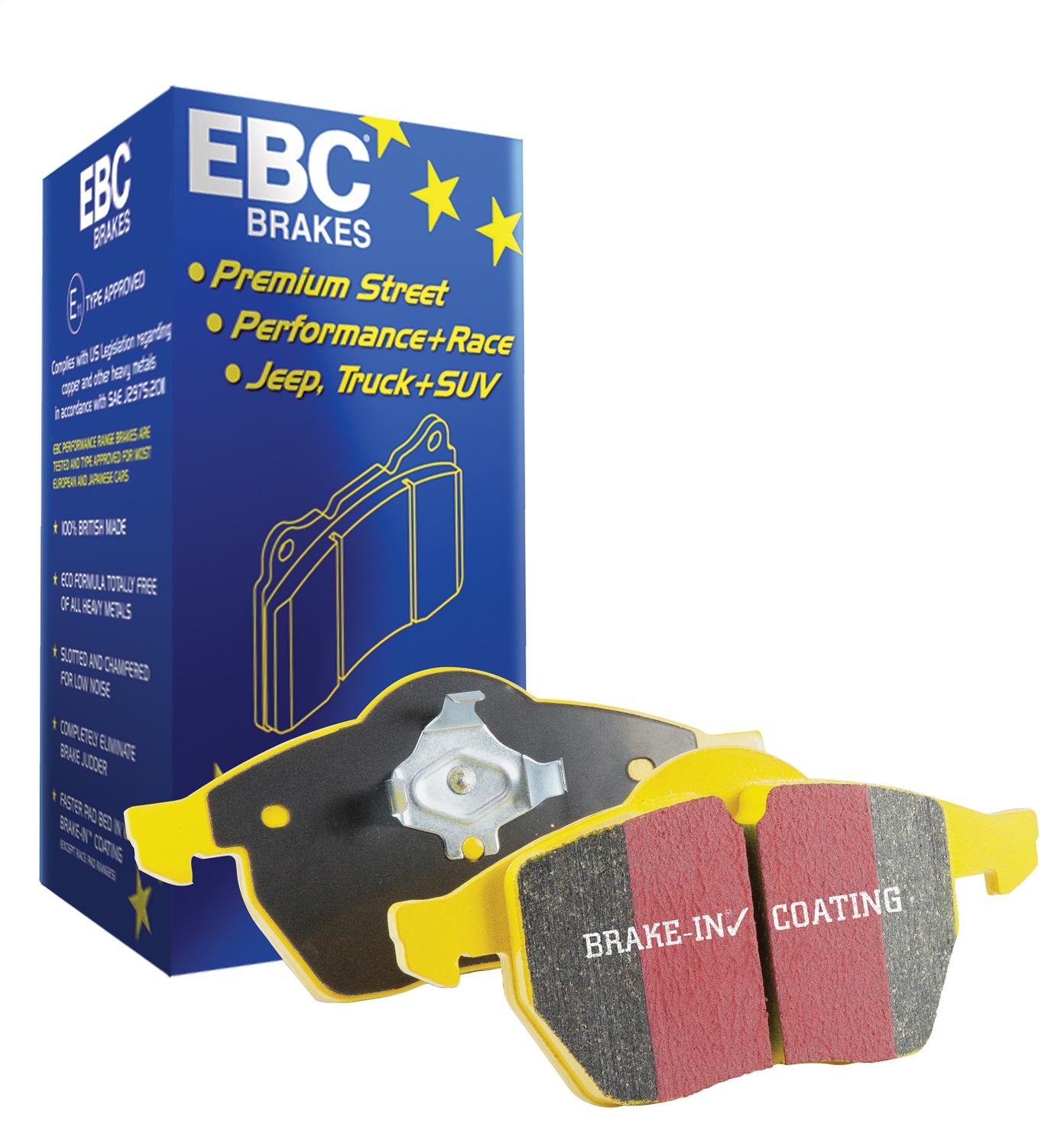 DP41206R EBC Brakes Brake Pad FMSI Number D617