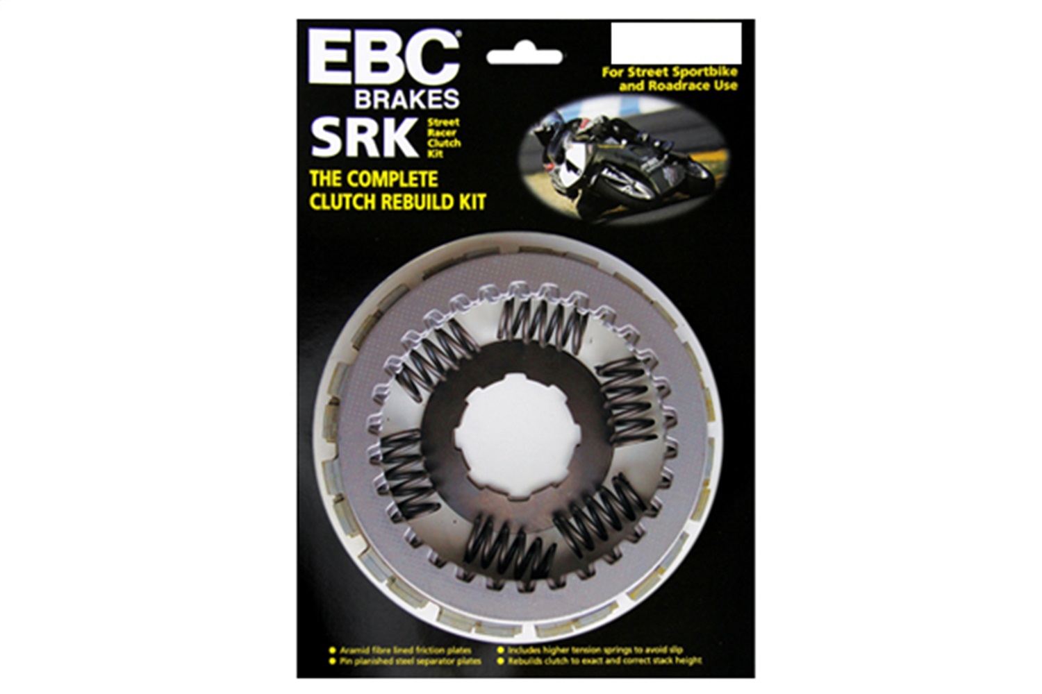 EBC Motorcycle Brakes SRK77 SRK Aramid Fibre Replacement Clutch Kit eBay