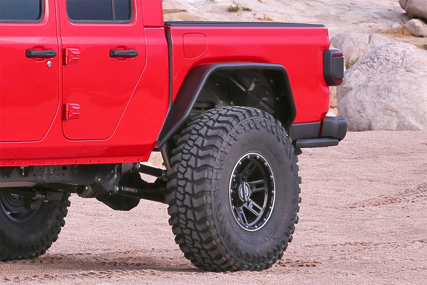 Rear Steel Tube Fenders Jeep Glad 2