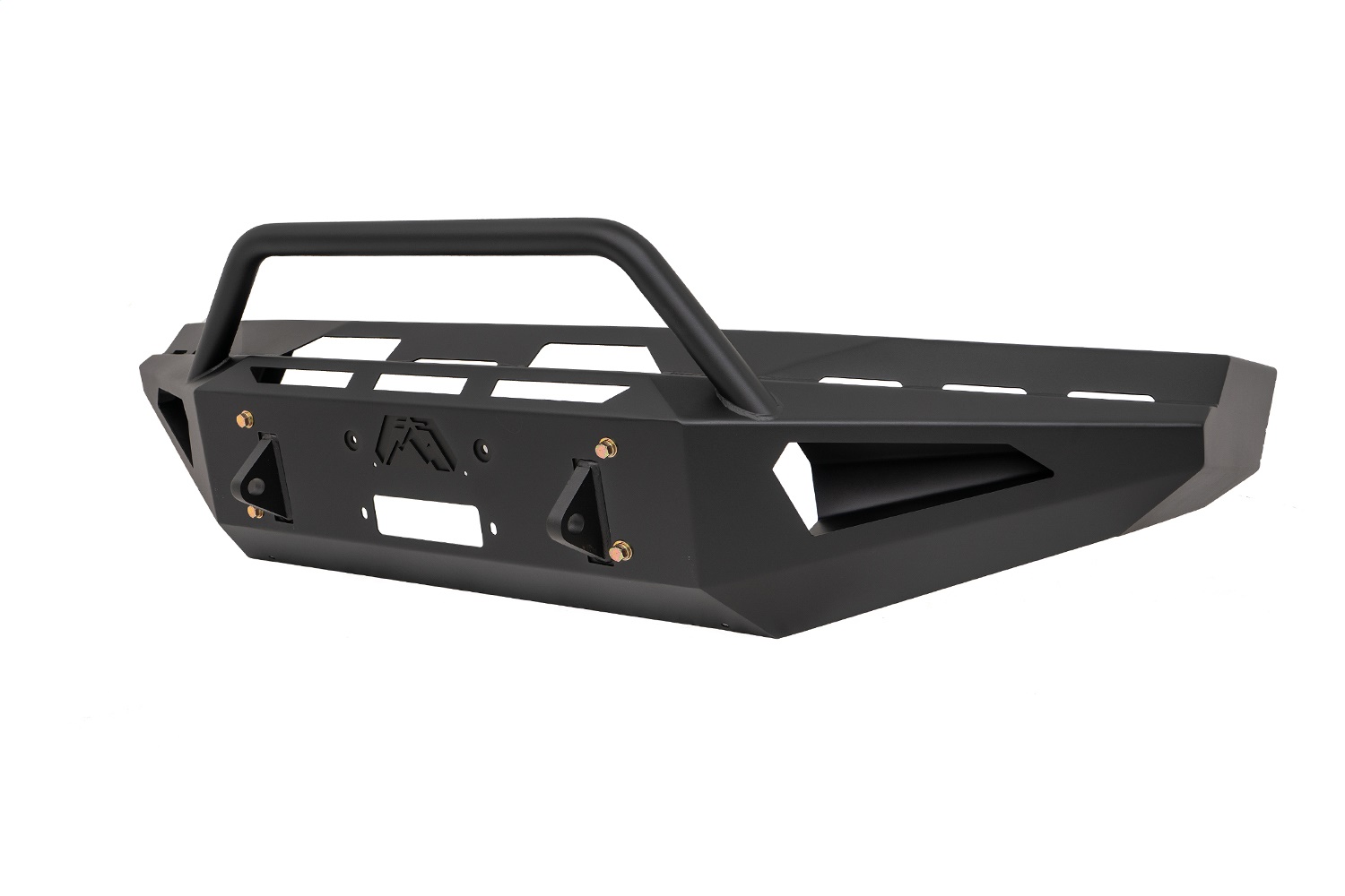 Fab Fours DR94-RS1562-1 Red Steel Front Bumper Fits 94-02 Ram 2500