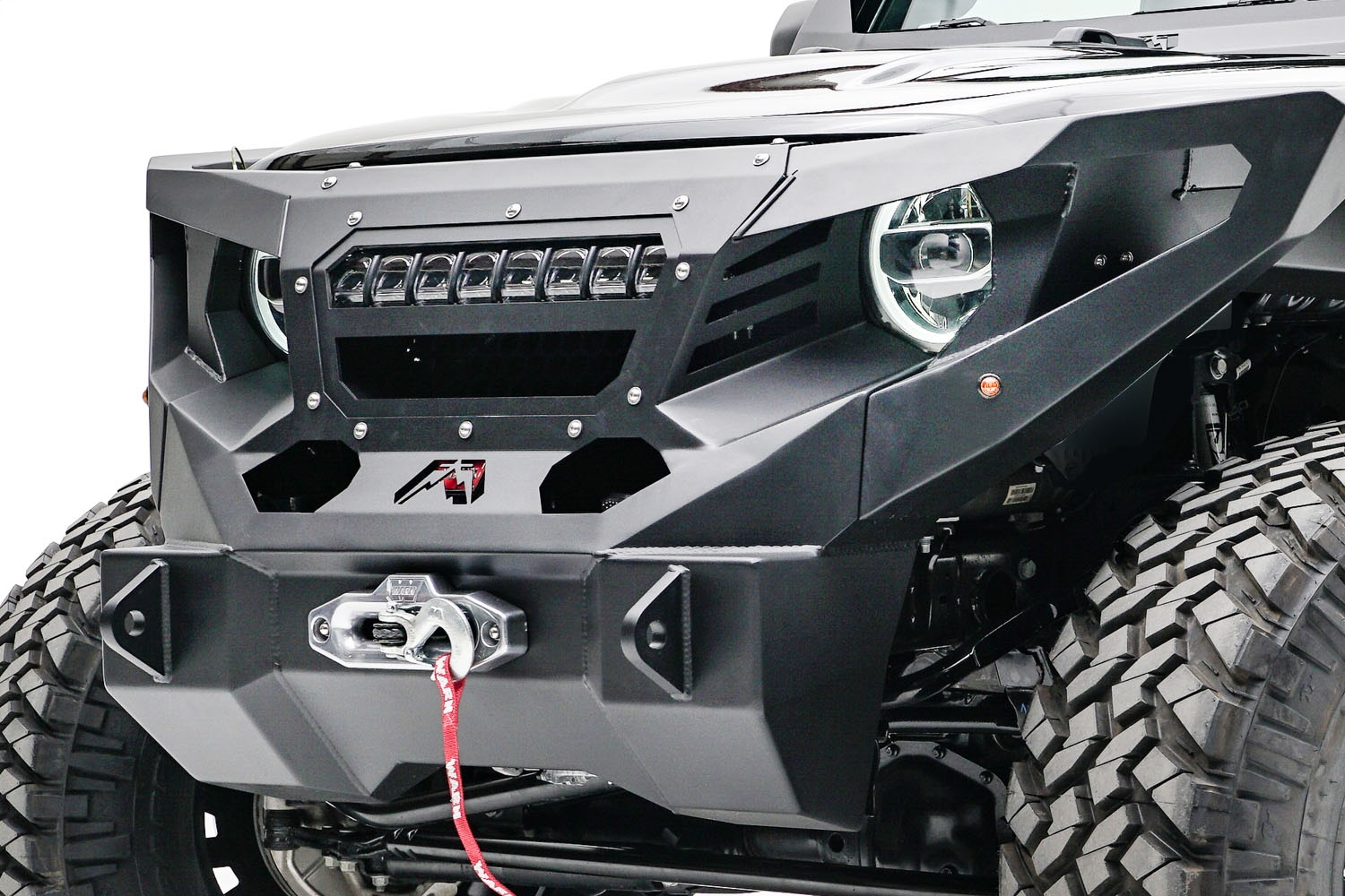Fab Fours GR4606-B Grumper Light Bar Mount Fits 18-24 Wrangler (JL)