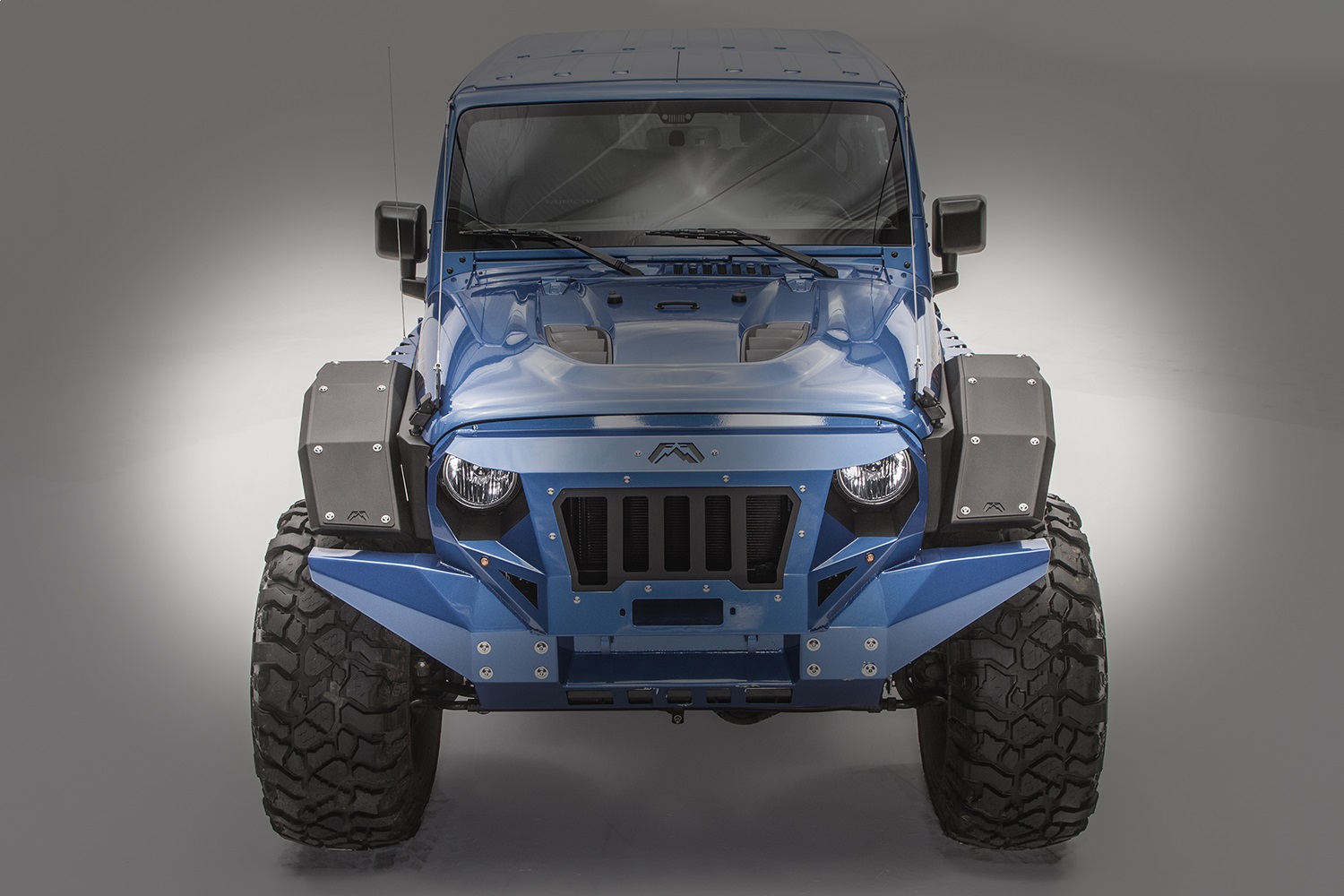 Fab Fours JK1006-B Fender Flare Fits 07-24 Wrangler (JK) Wrangler (JL)