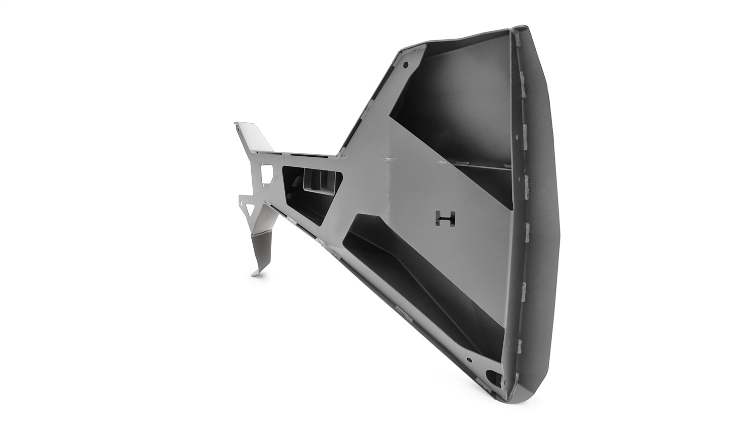 Trail Doors; 2 Stage Matte Black PO 4