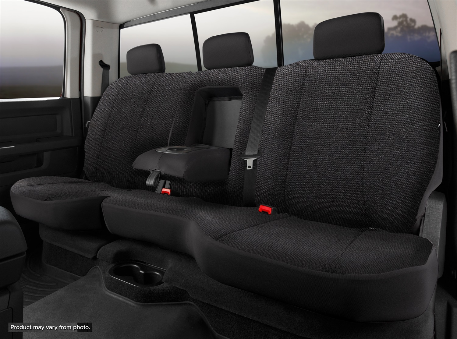 TRS42-92 BLACK Fia Seat Cover 60/40