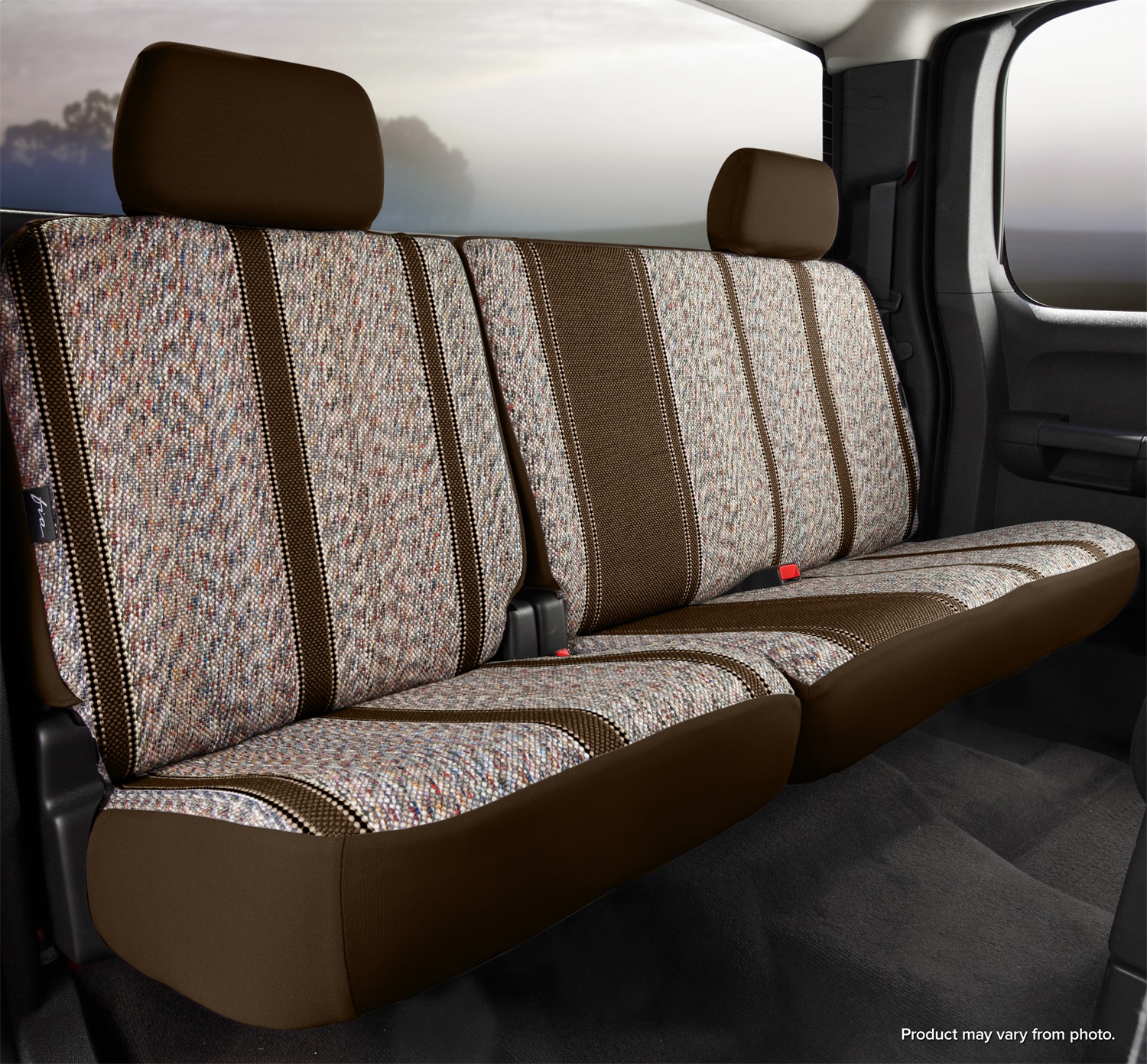 Saddle Blanket, Fia TR42-38 Brown Custom Fit Rear Seat Cover Split Seat 60//40 Brown