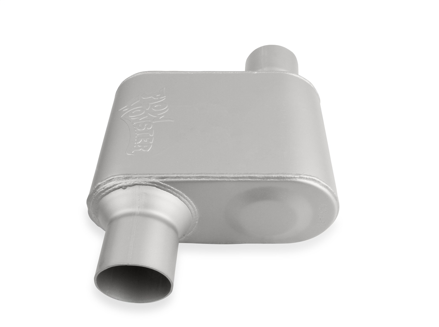 Single chamber flowmaster exhaust