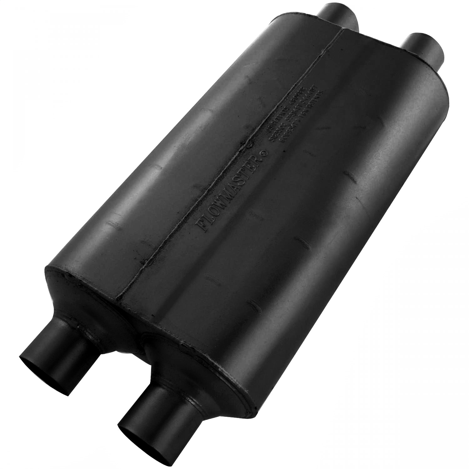 Flowmaster 524554 Super 50 Series Series Muffler 2.25/" Dual Inlet//Dual Outlet