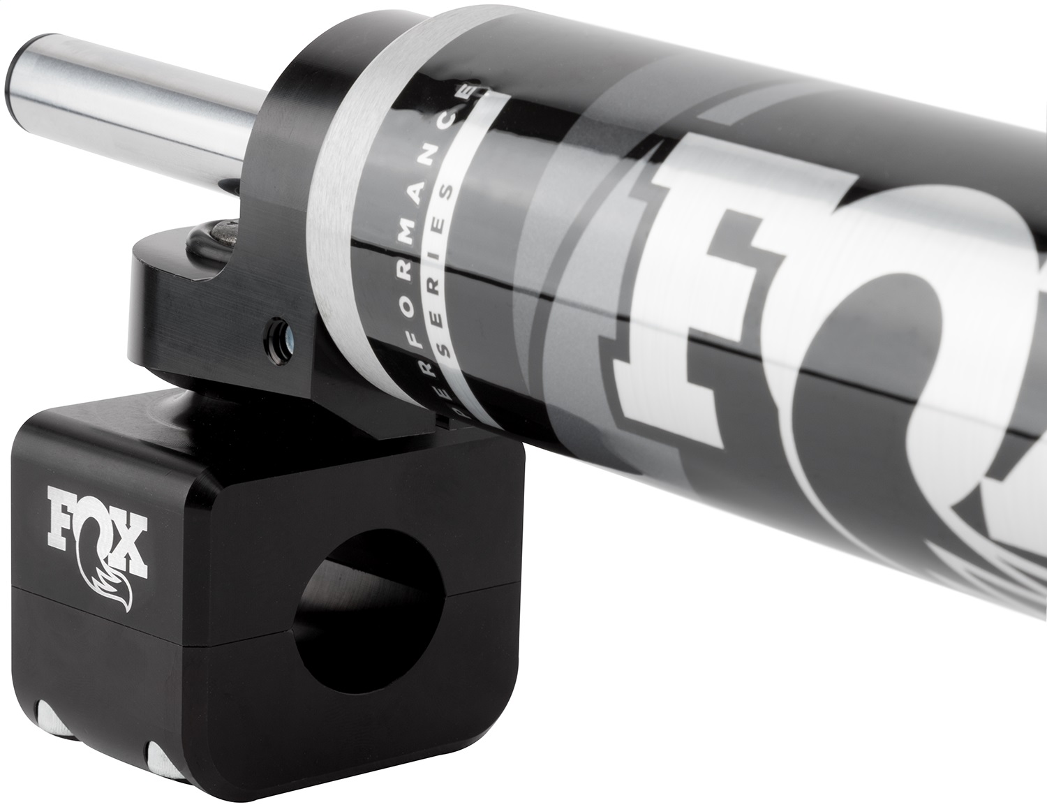 Fox Fit 17+ Ford Superduty 8.1in. TS Stabilizer Steering Damper 1-1/8 in Tie Rod