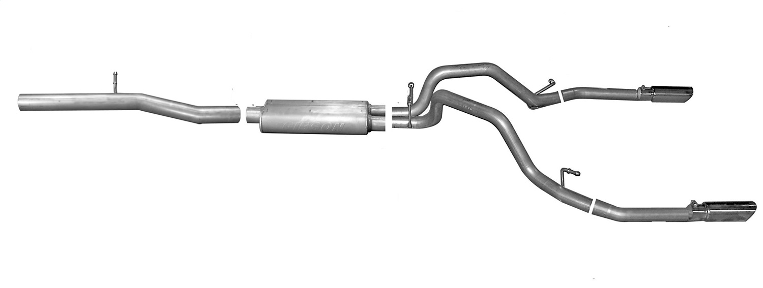Gibson Performance 5657 Cat-Back Dual Split Exhaust System
