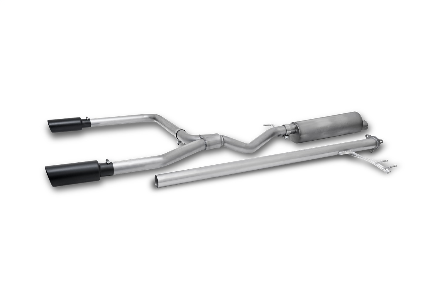 Gibson Performance 614002B Black Elite Cat-Back Dual Split Exhaust System