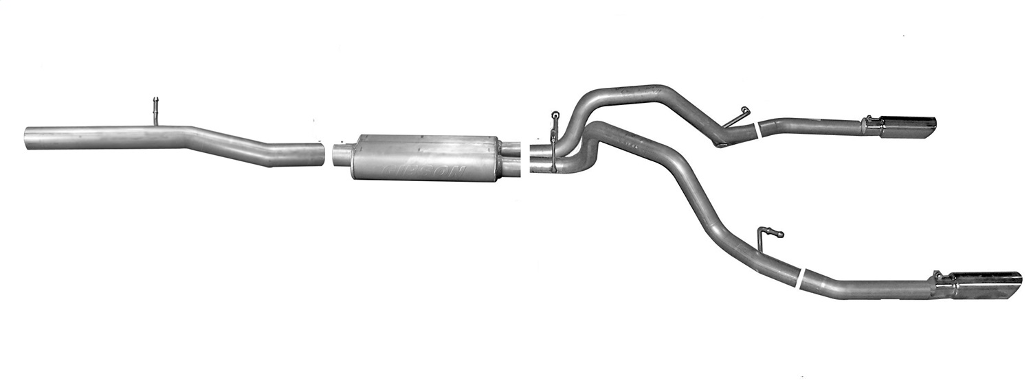 Gibson Performance 65657 Cat-Back Dual Split Exhaust System