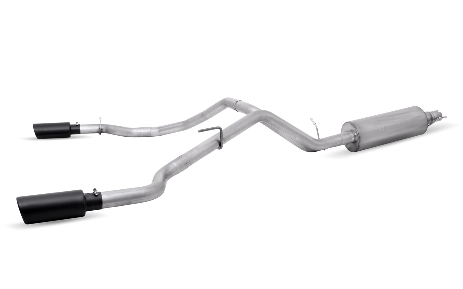 Gibson Performance 69550B Black Elite Cat-Back Dual Sport Exhaust System