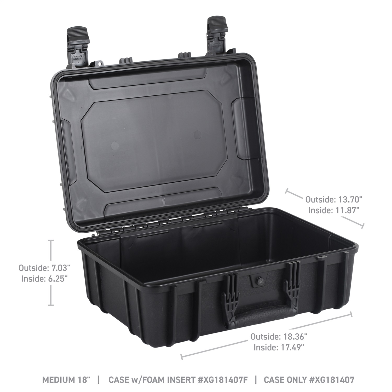 Xventure Hard Case-medium 18 4