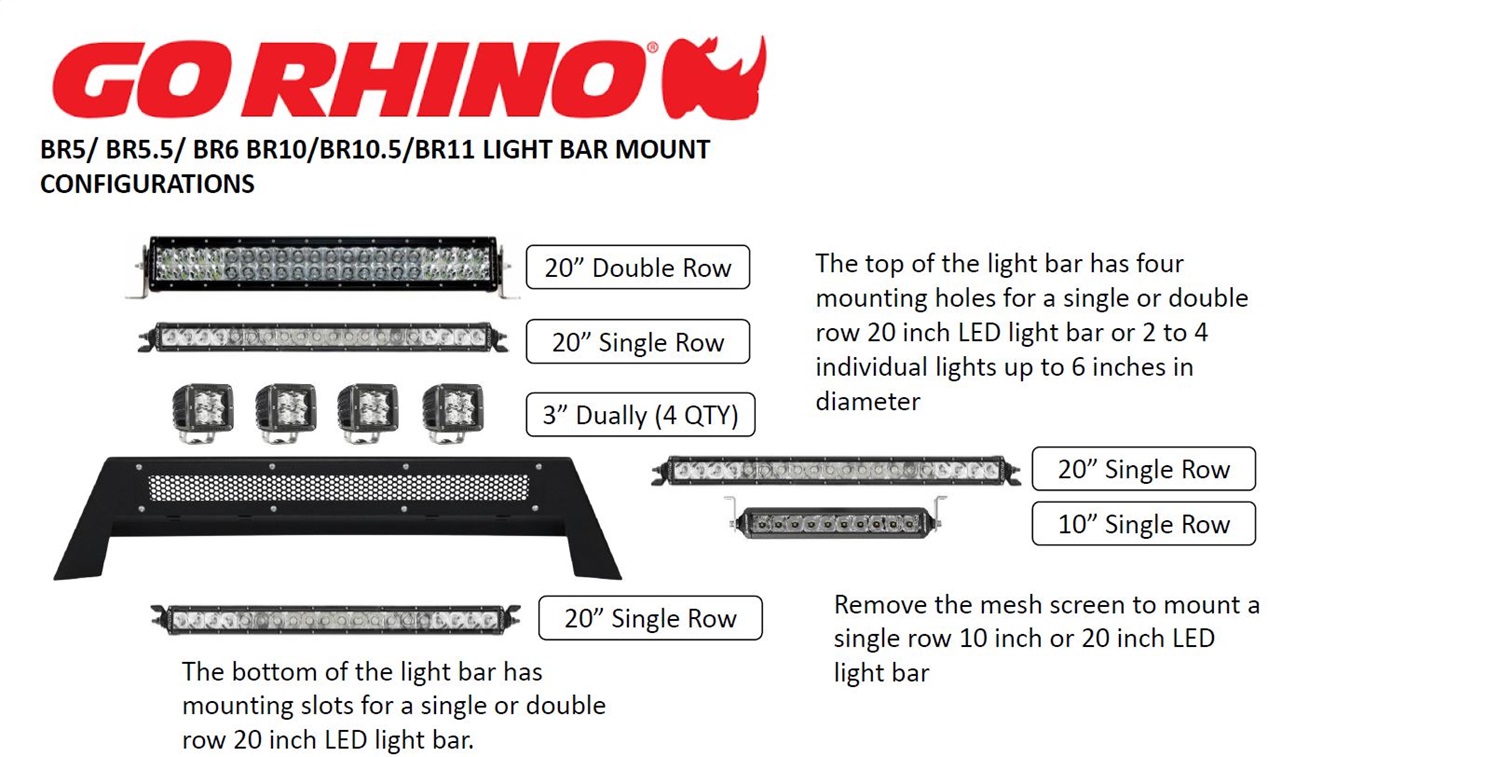 Br5.5 Light Mount Bar 2