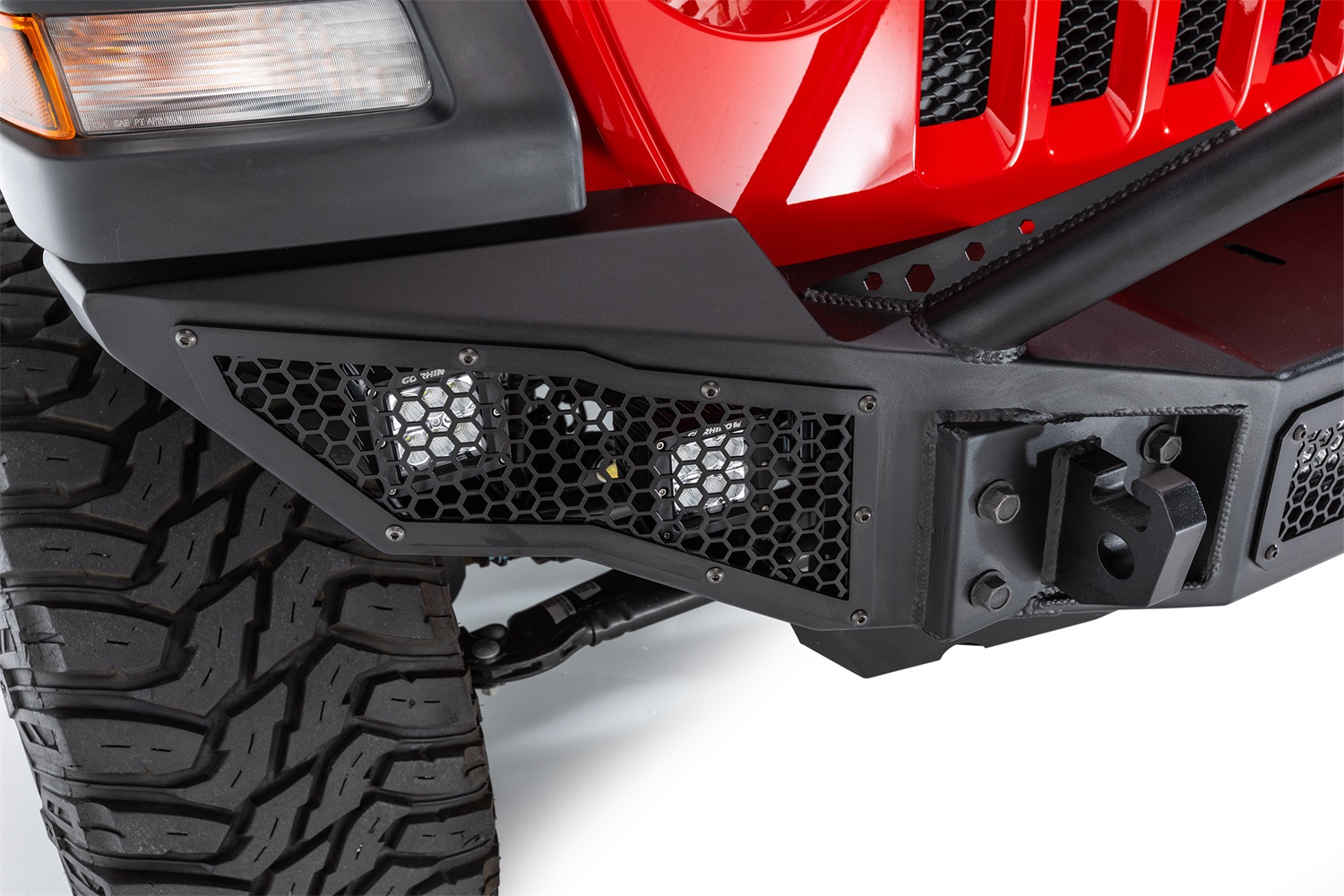 Jeep JL Frt Full Rockline Bumper 5