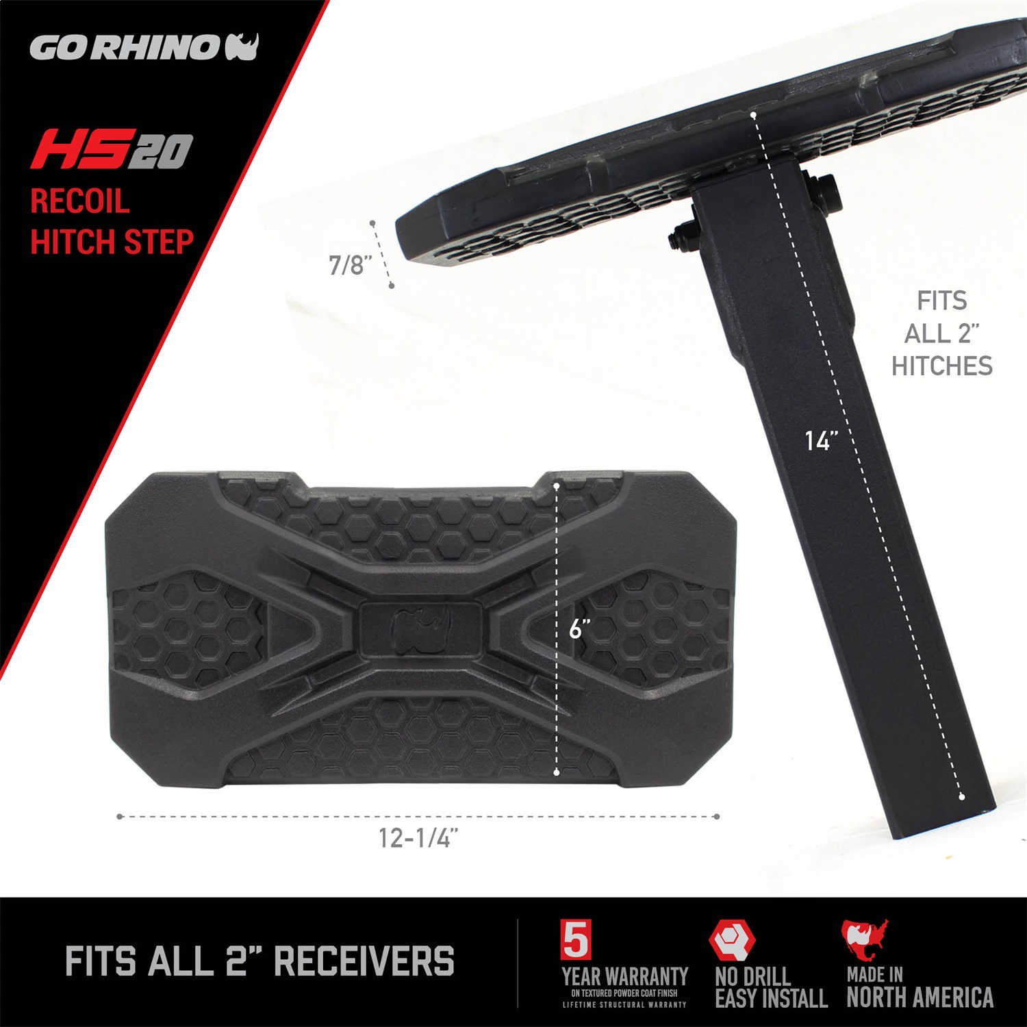Go Rhino Hitch Steps 4