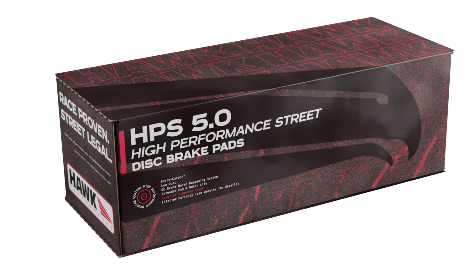 Hawk Performance HB924B.565 HPS 5.0 Disc Brake Pad Fits 20-21 Corvette