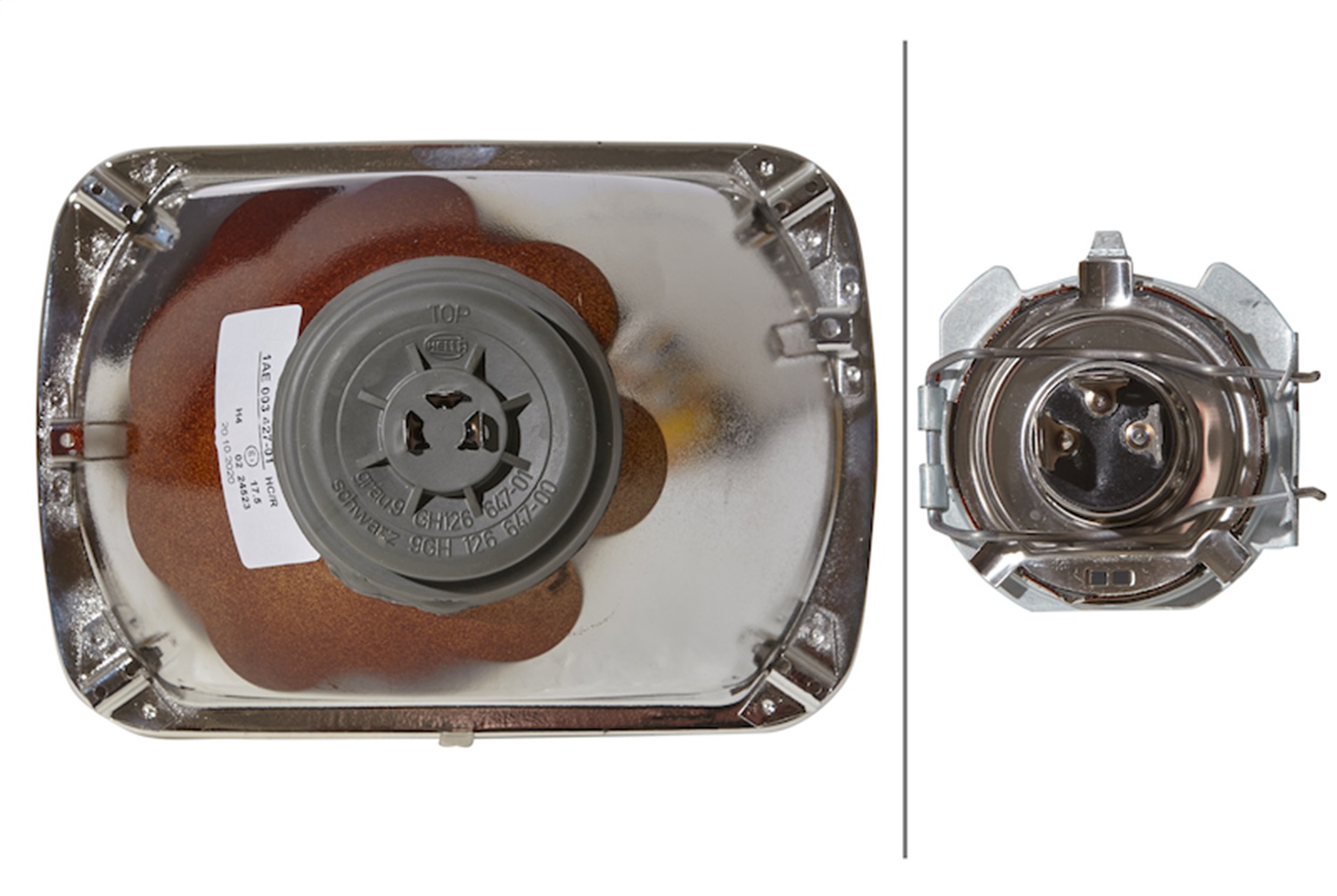 Lamp Off Road H4 200mm 2