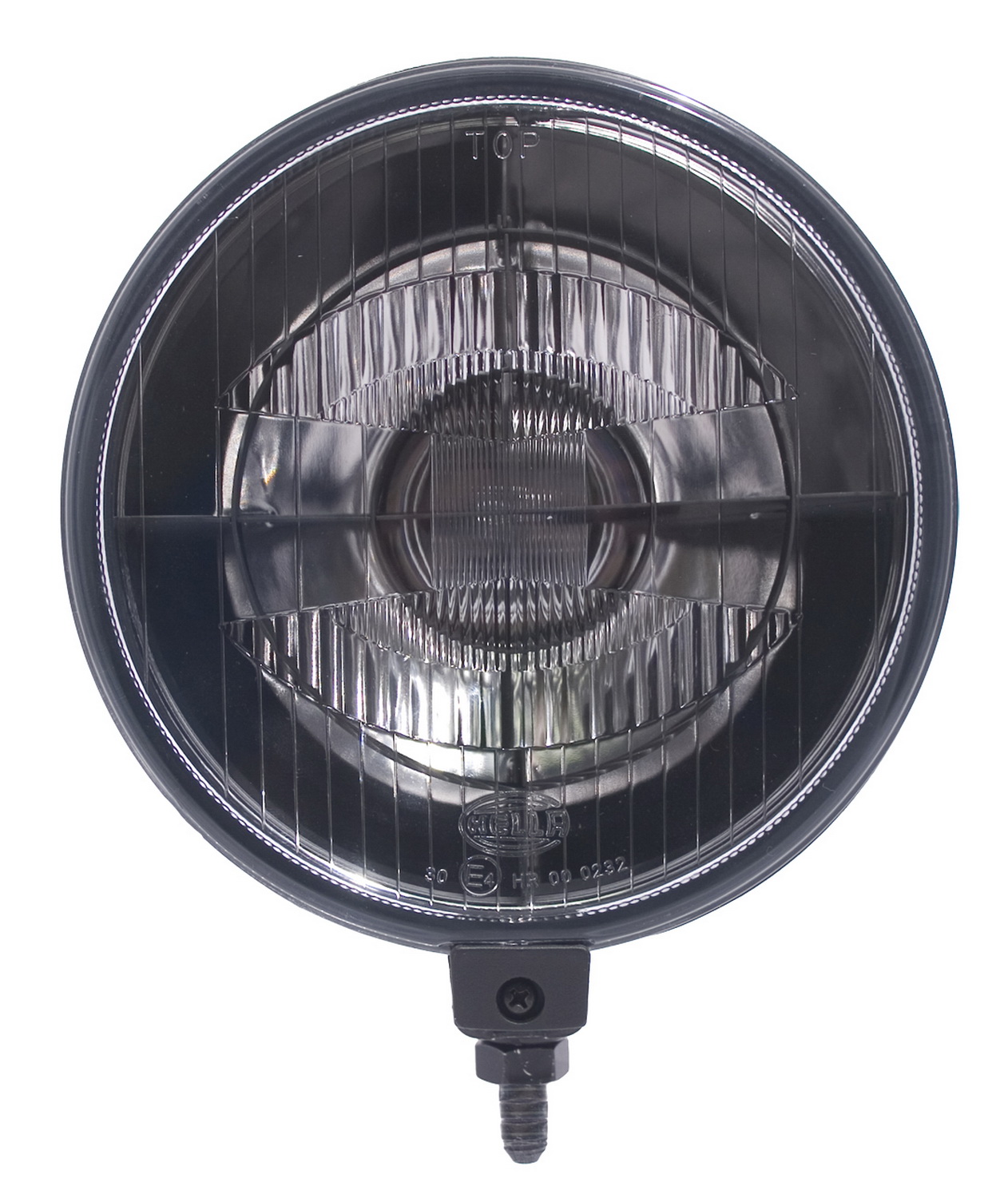 Hella 005750991 500 Series Black Magic Driving Lamp Kit Round Black Housing