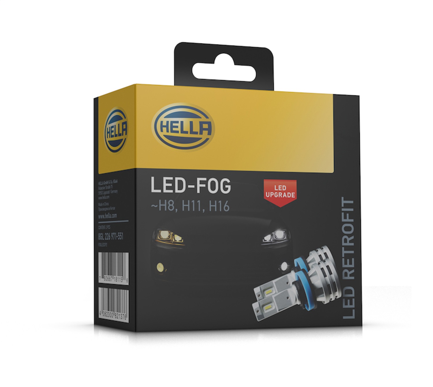 Led Fog H11/h8/h16 12/24v 24w 4