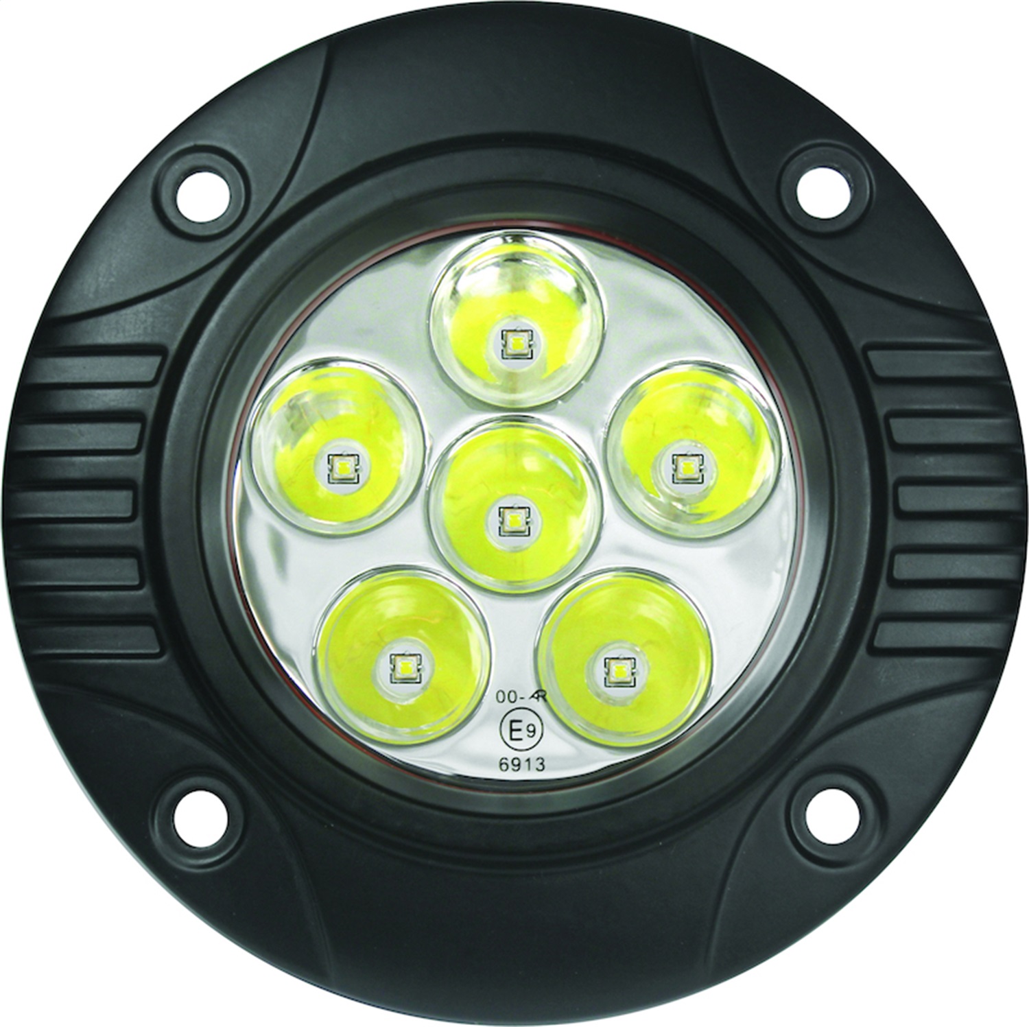 90mm 6led Flsh Off RD Spt MV 3